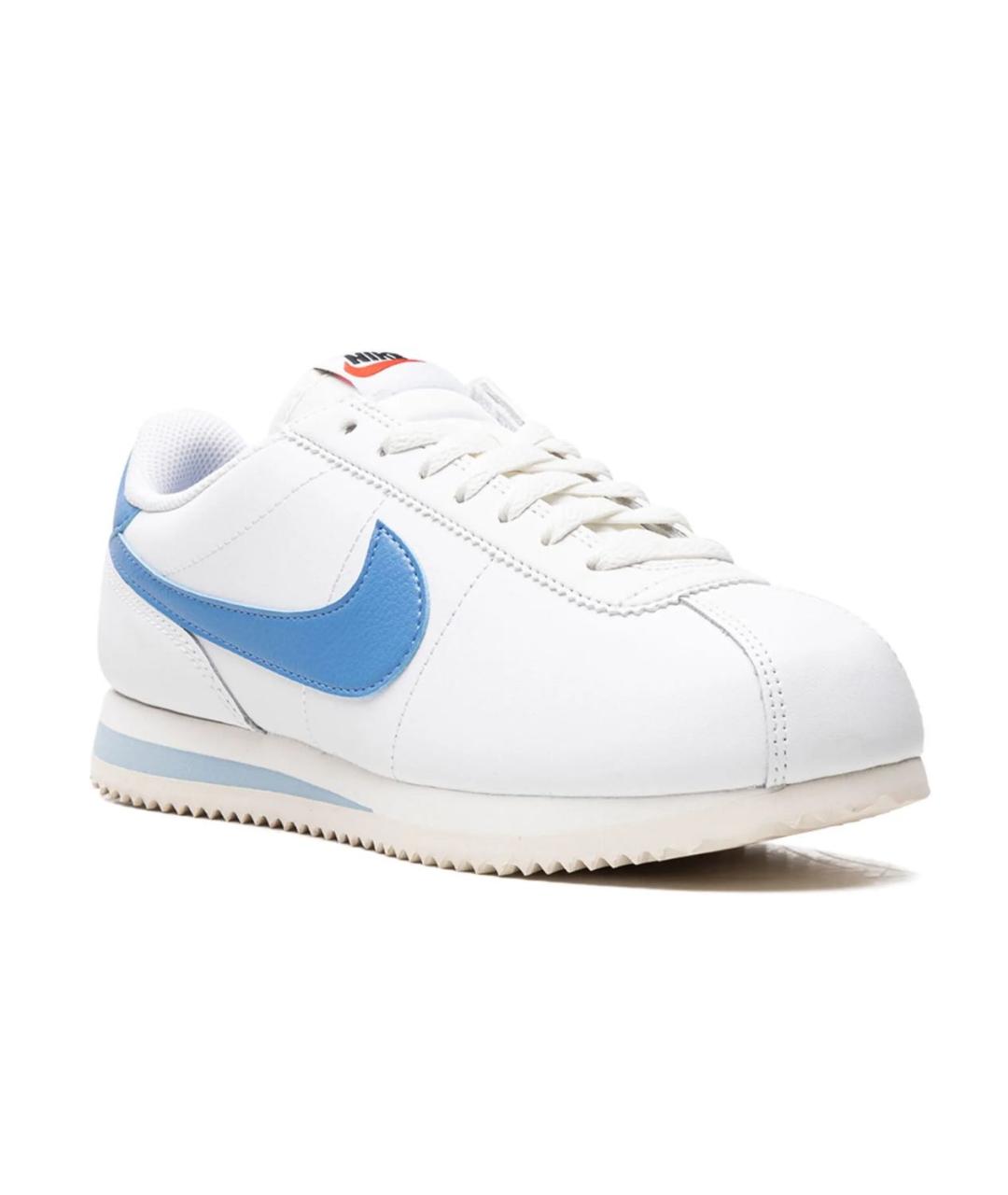 NIKE Белые кожаные кроссовки, фото 2