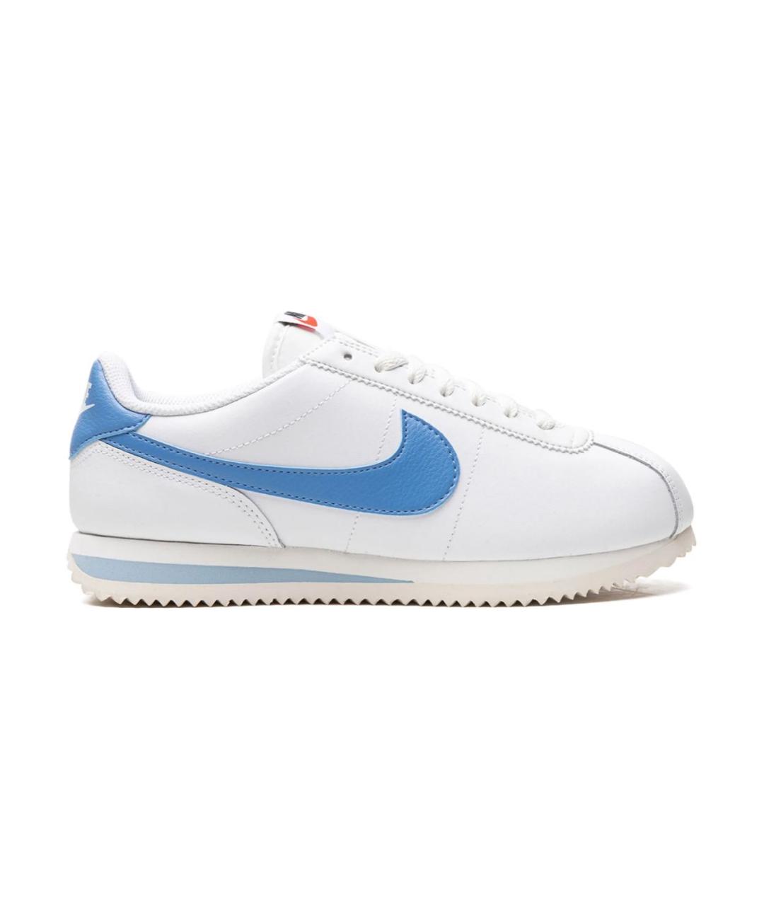 NIKE Белые кожаные кроссовки, фото 5