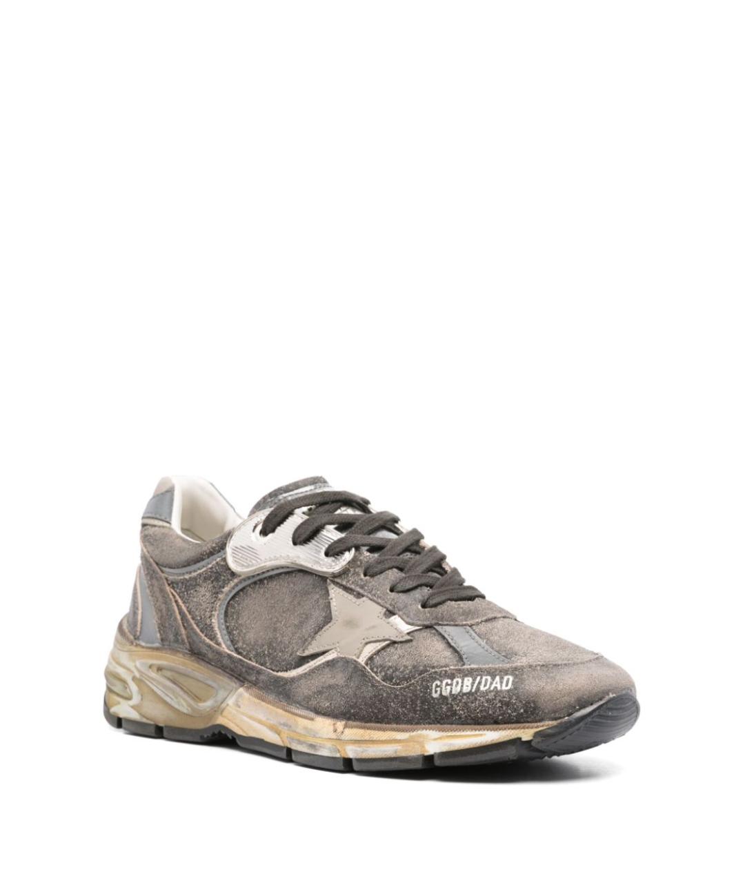 GOLDEN GOOSE DELUXE BRAND Мульти кожаные низкие кроссовки / кеды, фото 2