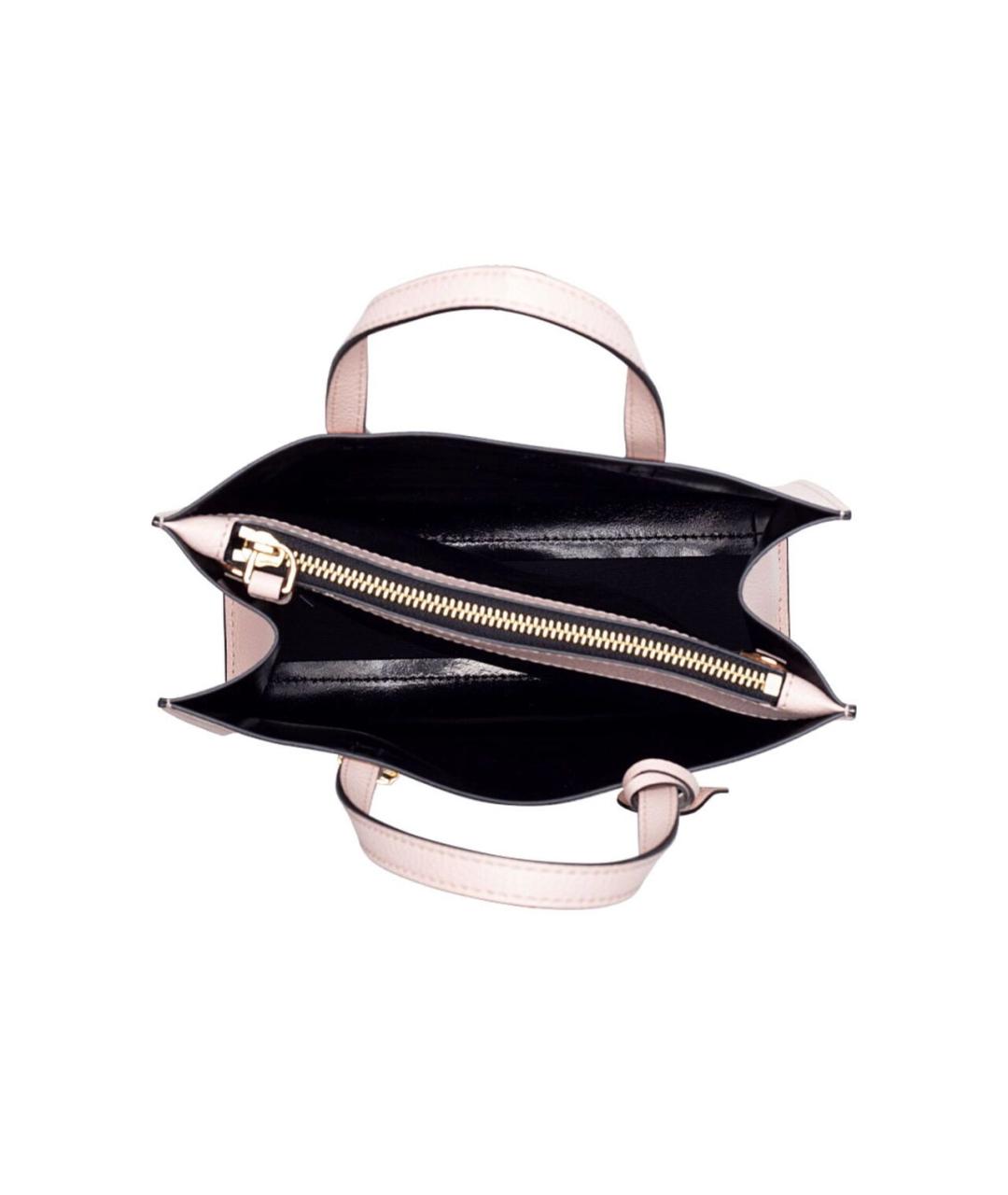 MARC JACOBS Розовая кожаная сумка тоут, фото 2