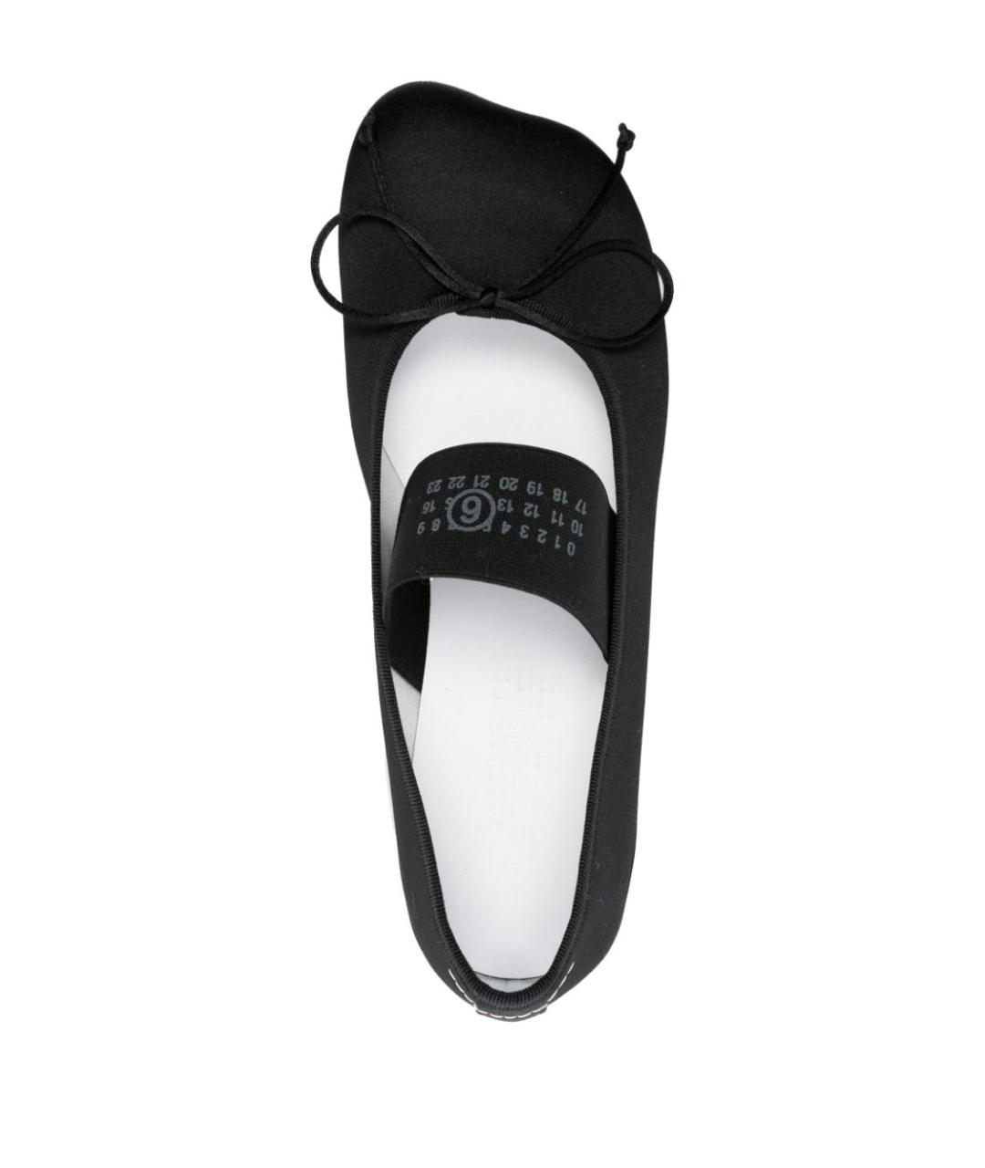 MM6 MAISON MARGIELA Черные балетки, фото 4