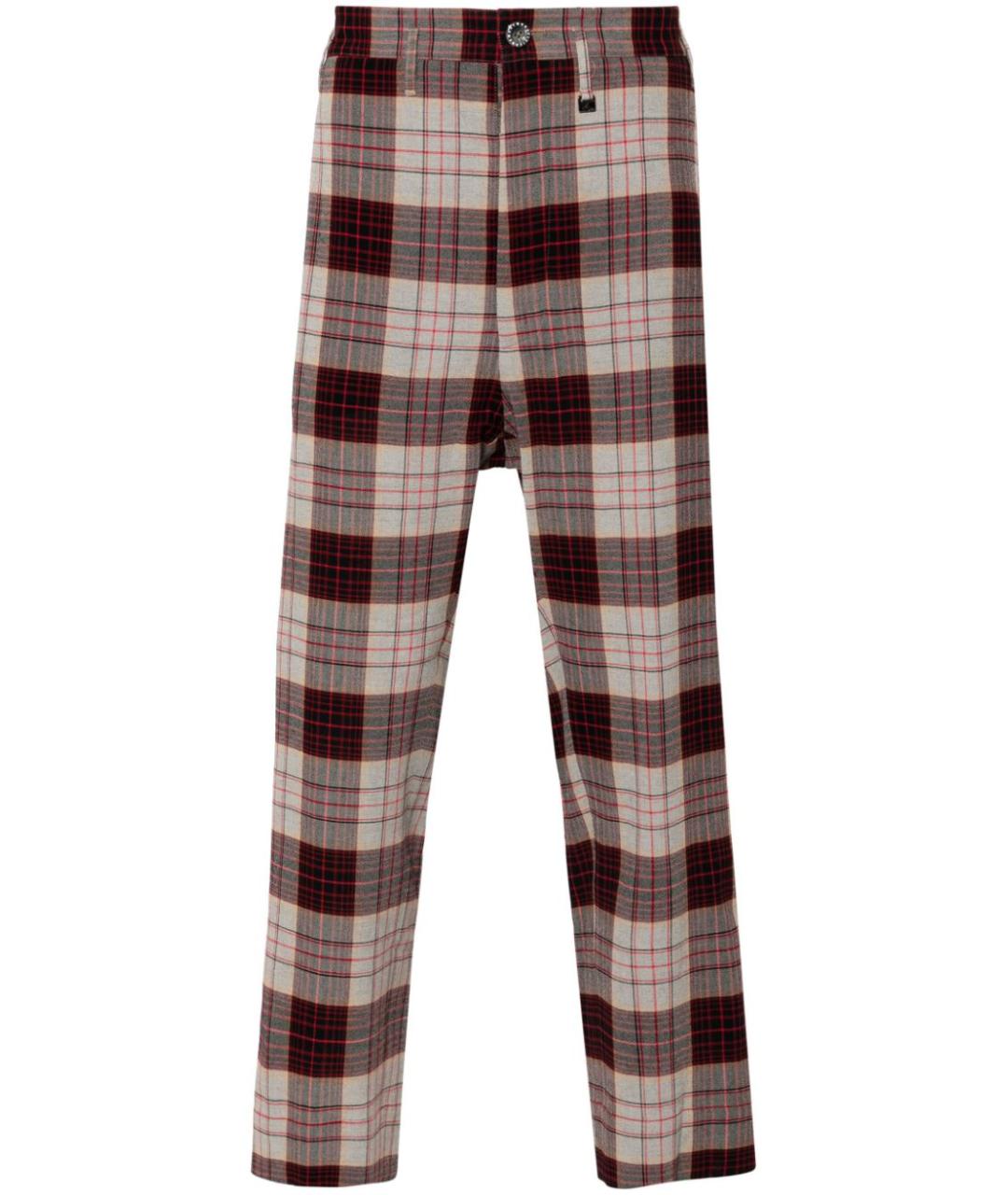 VIVIENNE WESTWOOD Мульти хлопковые повседневные брюки, фото 1