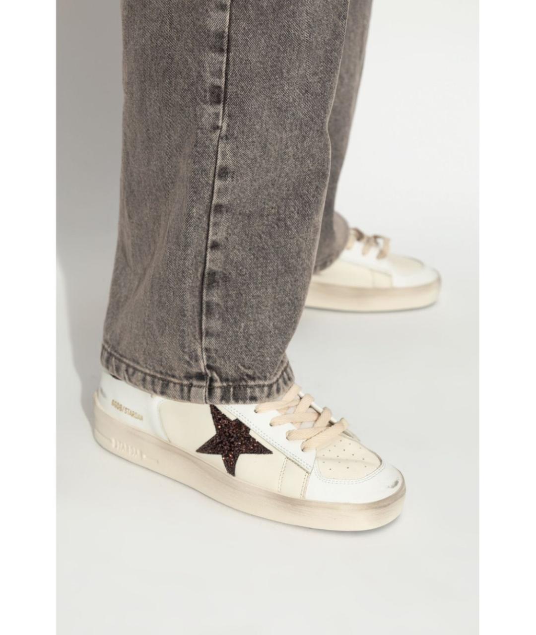 GOLDEN GOOSE DELUXE BRAND Мульти кожаные кеды, фото 2