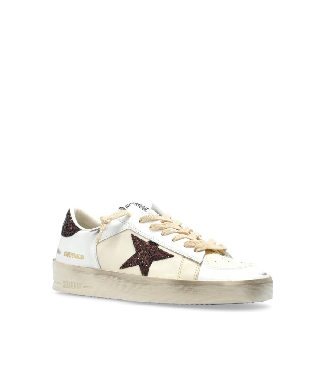 GOLDEN GOOSE DELUXE BRAND Мульти кожаные кеды, фото 3