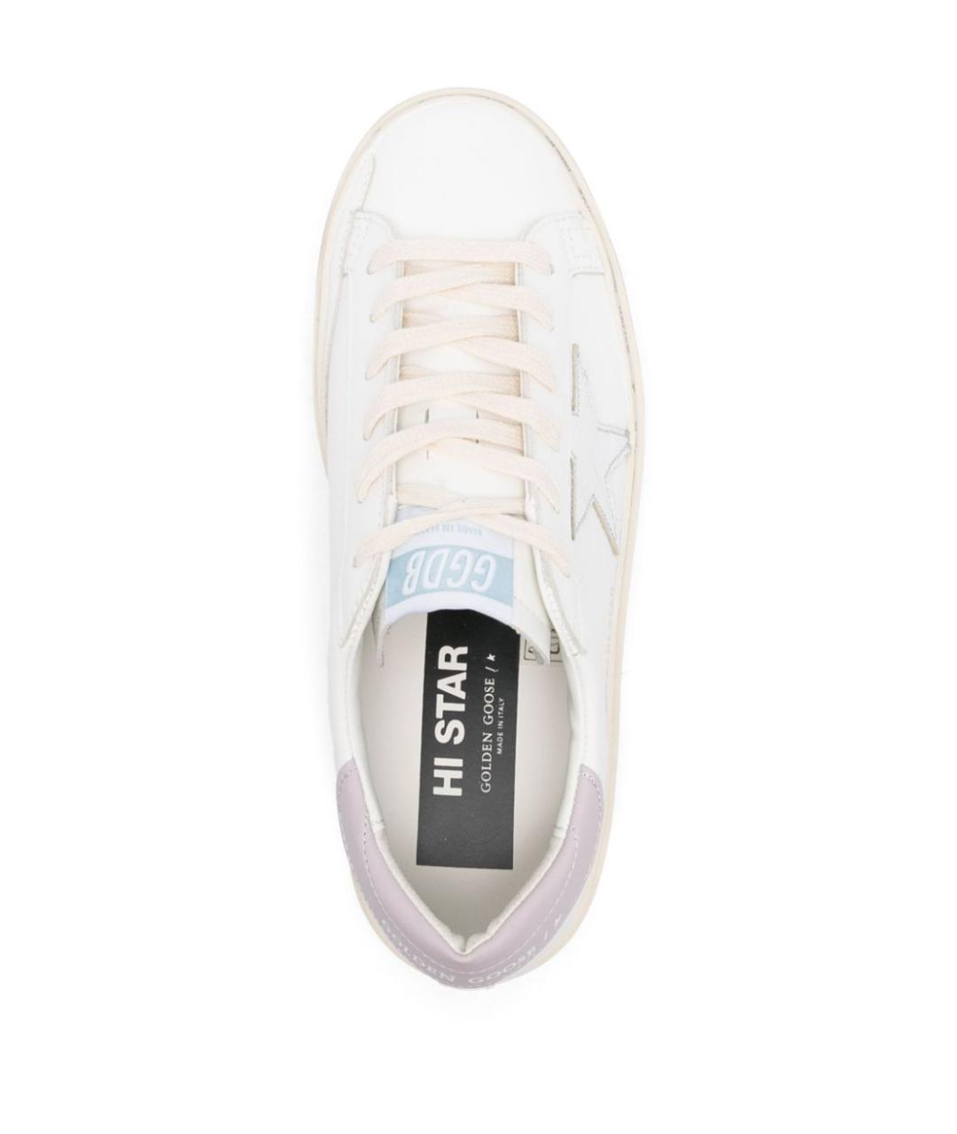 GOLDEN GOOSE DELUXE BRAND Мульти кожаные кеды, фото 3