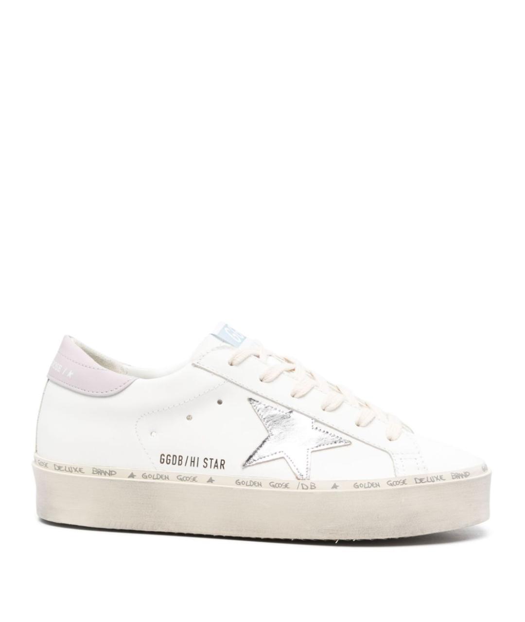 GOLDEN GOOSE DELUXE BRAND Мульти кожаные кеды, фото 1