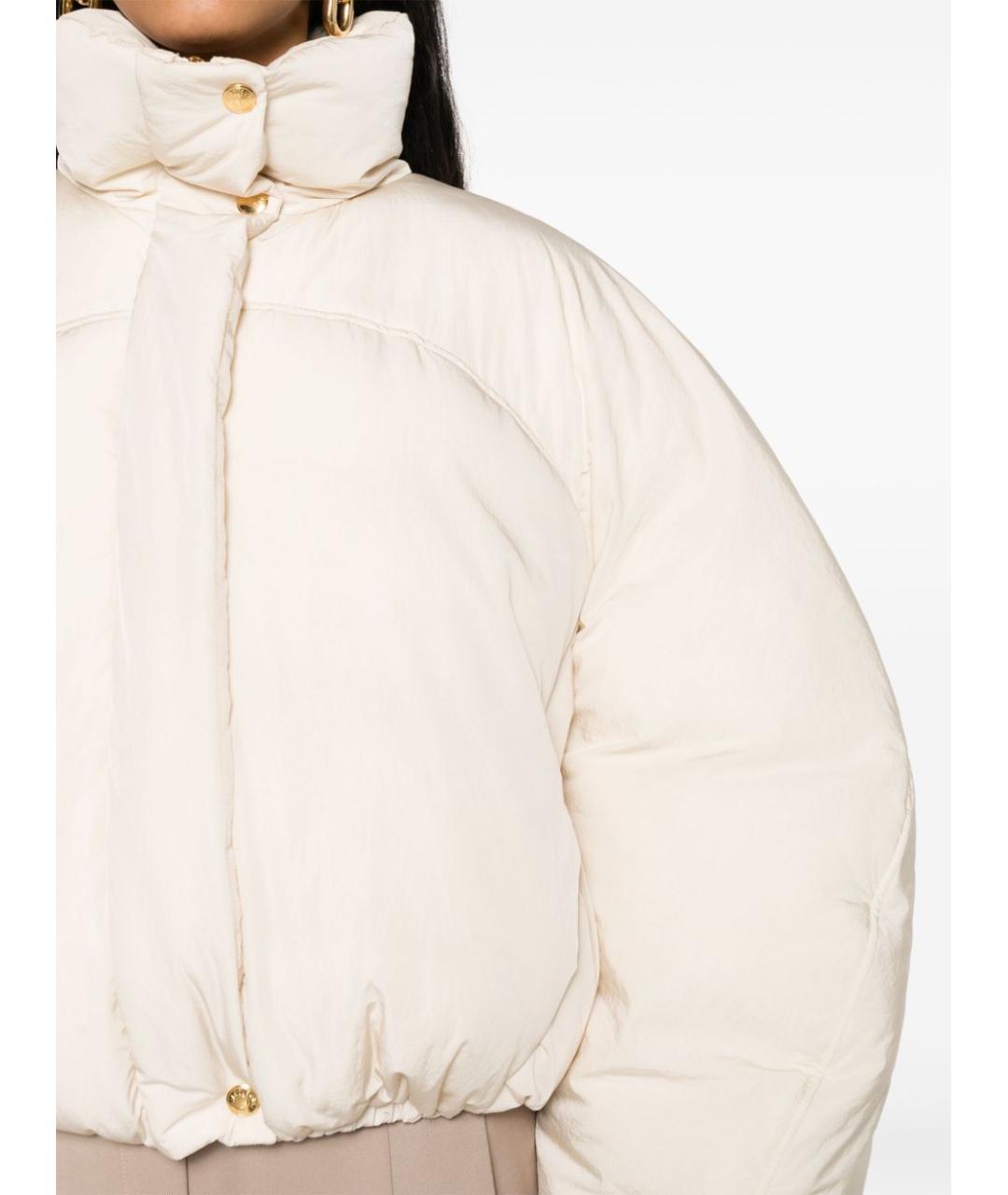 JACQUEMUS Бежевый пуховик, фото 3