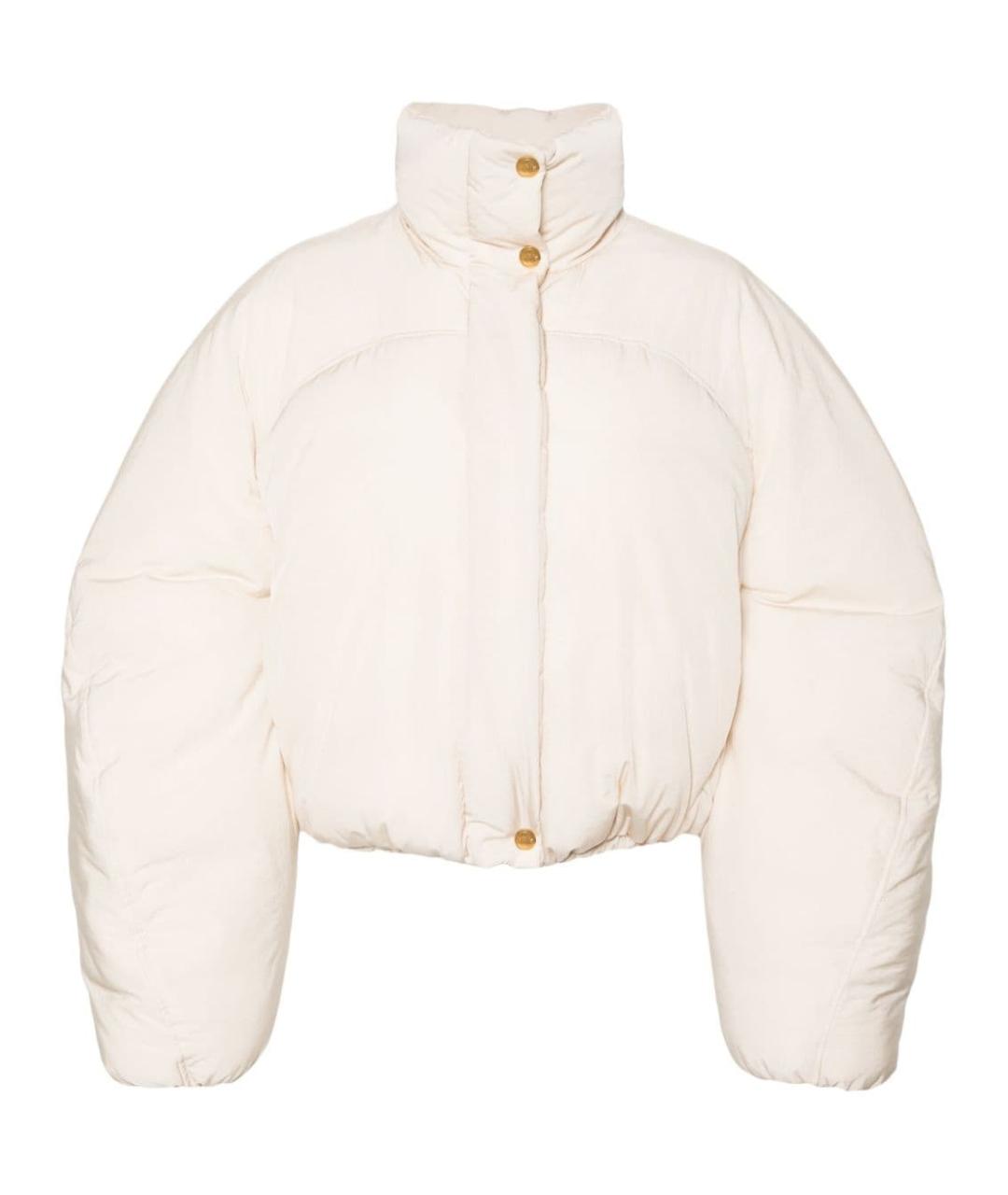 JACQUEMUS Бежевый пуховик, фото 1