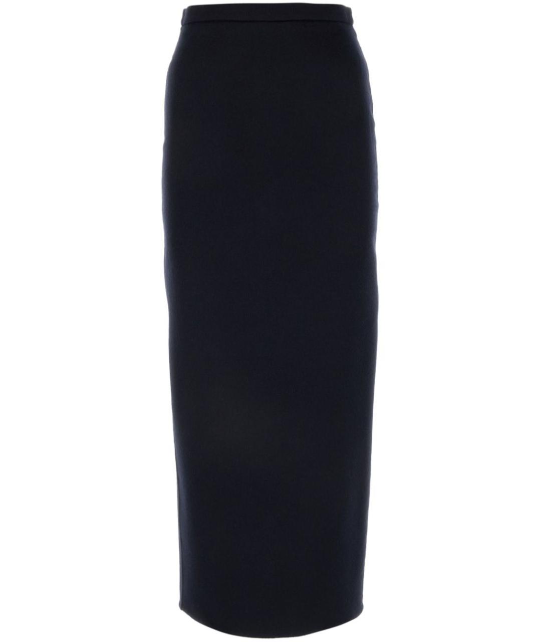 MAX MARA Темно-синяя юбка макси, фото 1