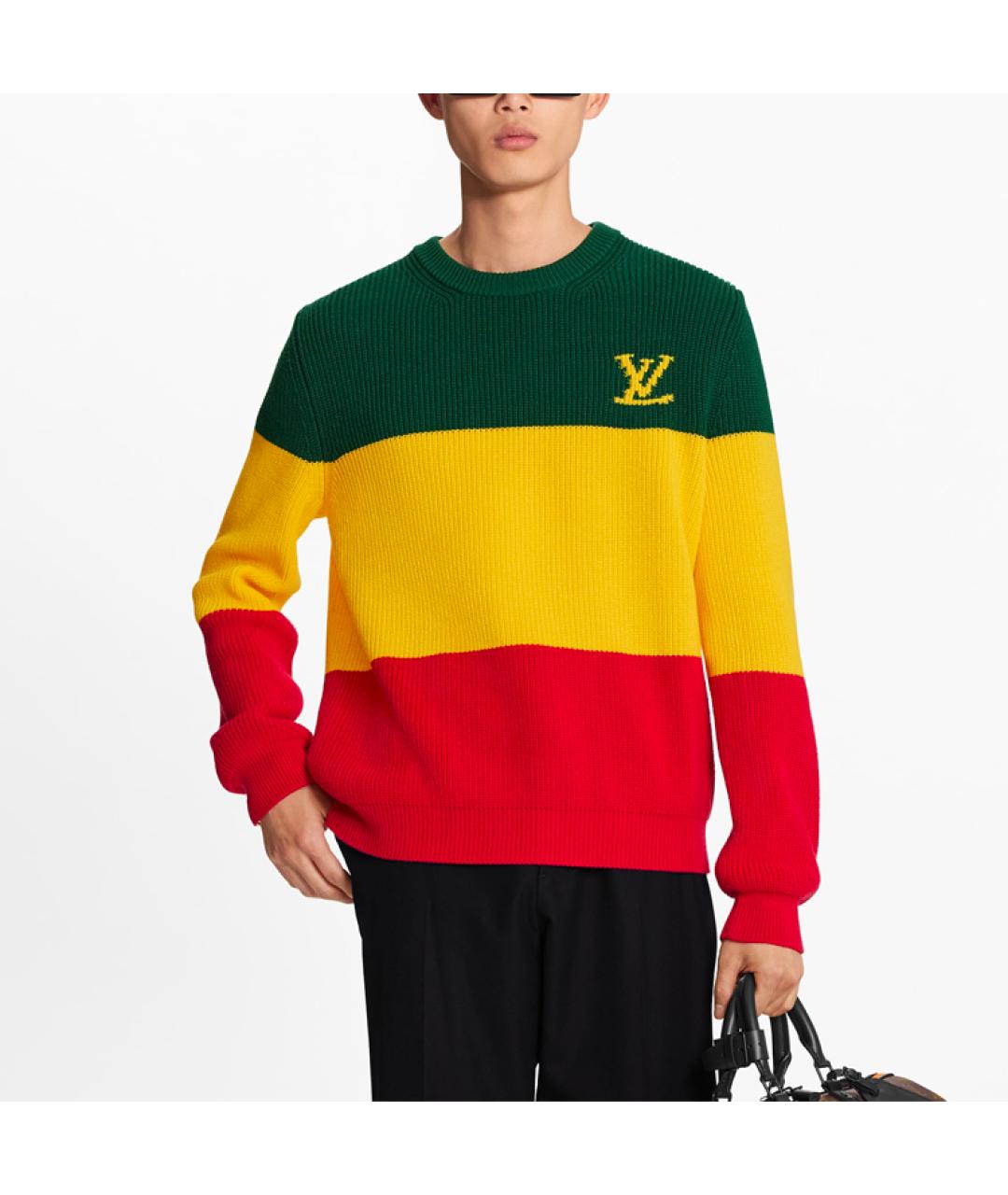 LOUIS VUITTON Мульти джемпер / свитер, фото 3