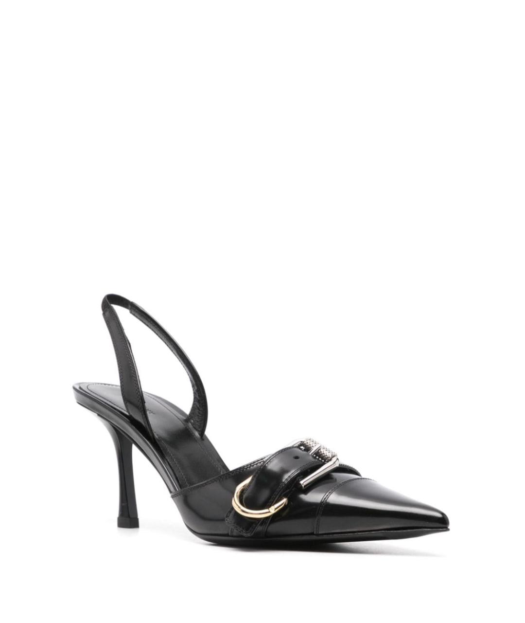 GIVENCHY Черные кожаные туфли, фото 2