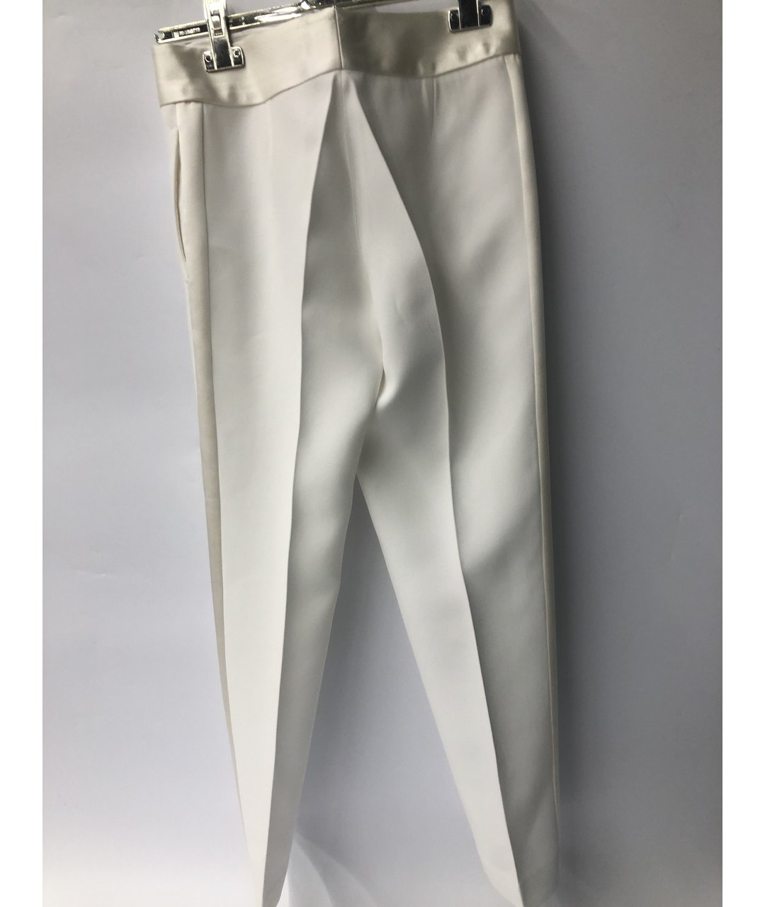 ERMANNO SCERVINO Белые прямые брюки, фото 2