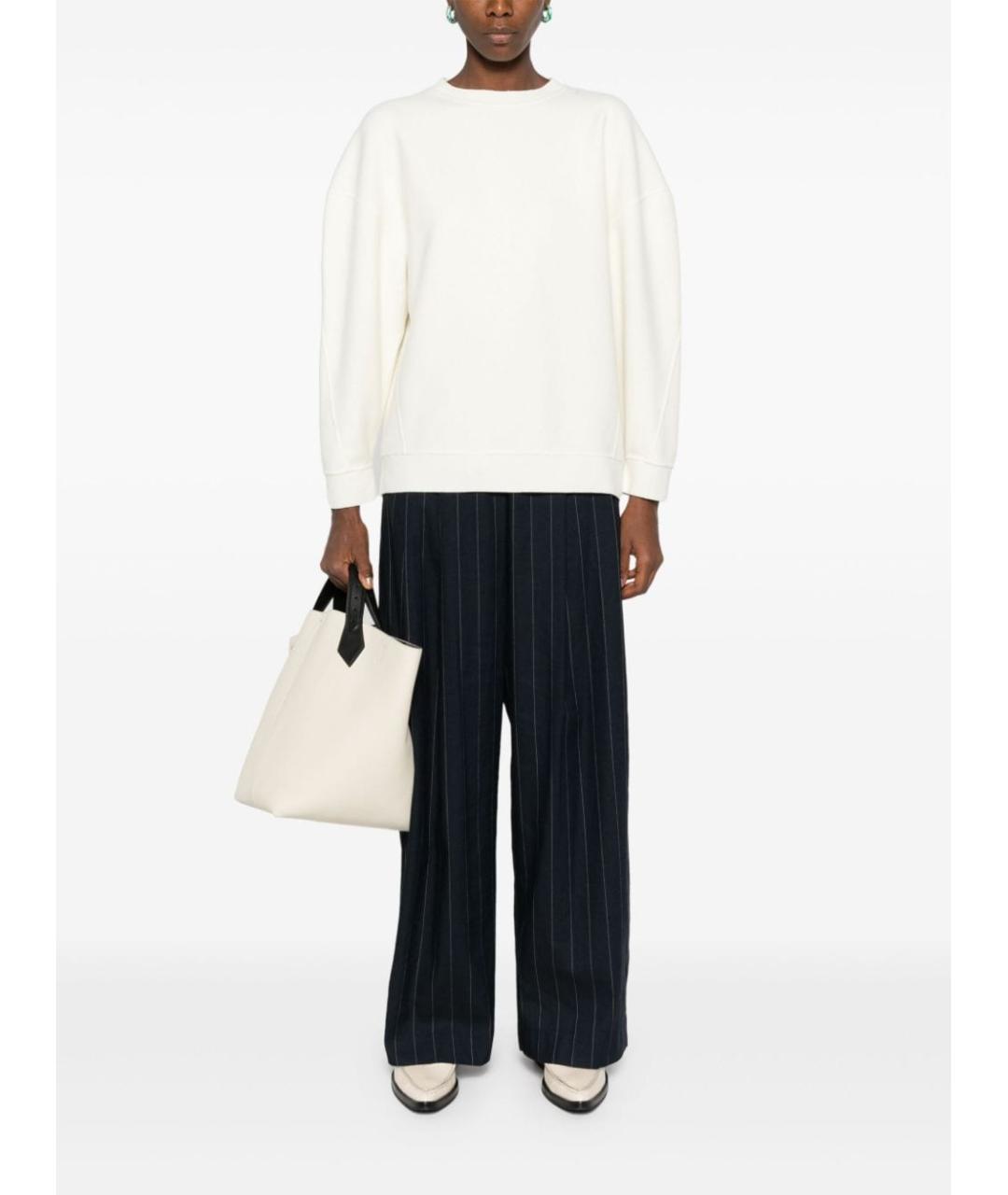 MAX MARA Белый кашемировый джемпер / свитер, фото 3