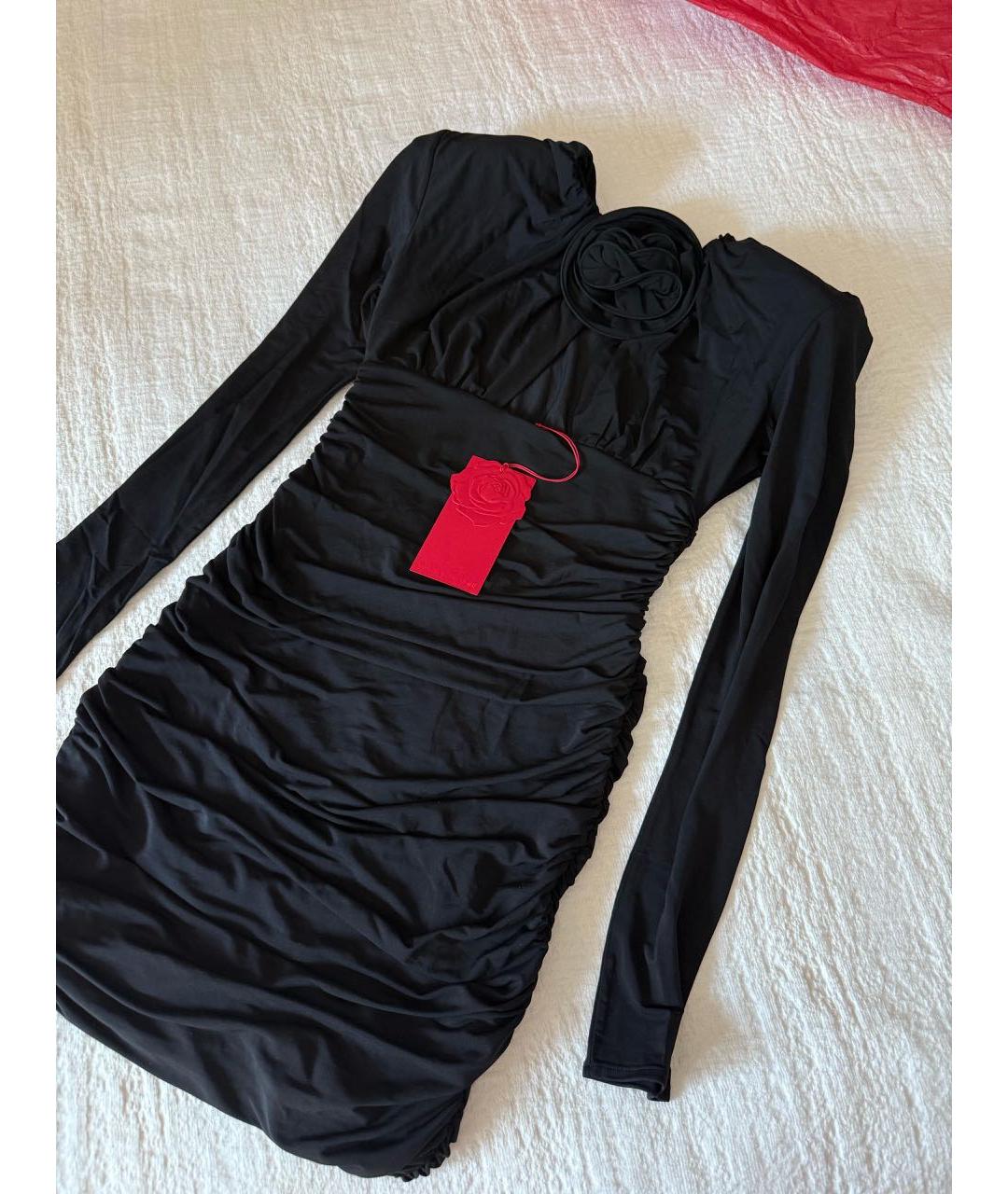 MAGDA BUTRYM Черное коктейльное платье, фото 5