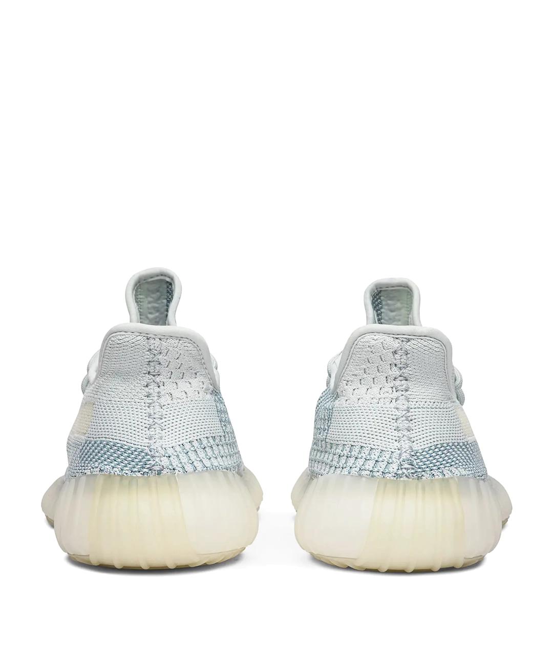 ADIDAS YEEZY Голубые текстильные кроссовки, фото 3