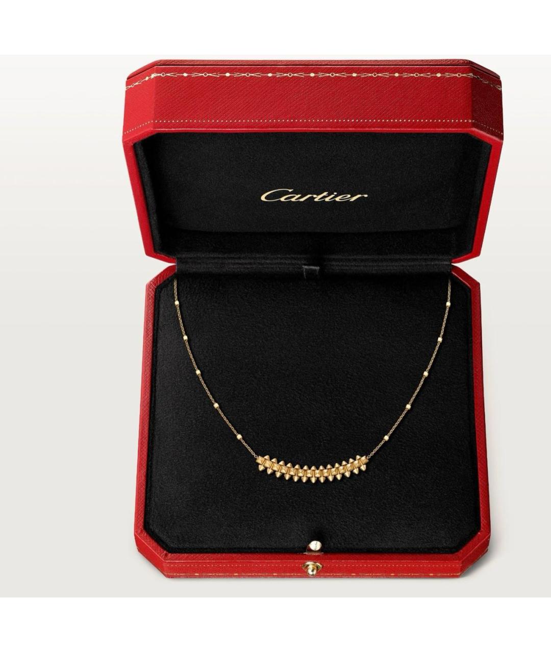 CARTIER Золотое колье из желтого золота, фото 3