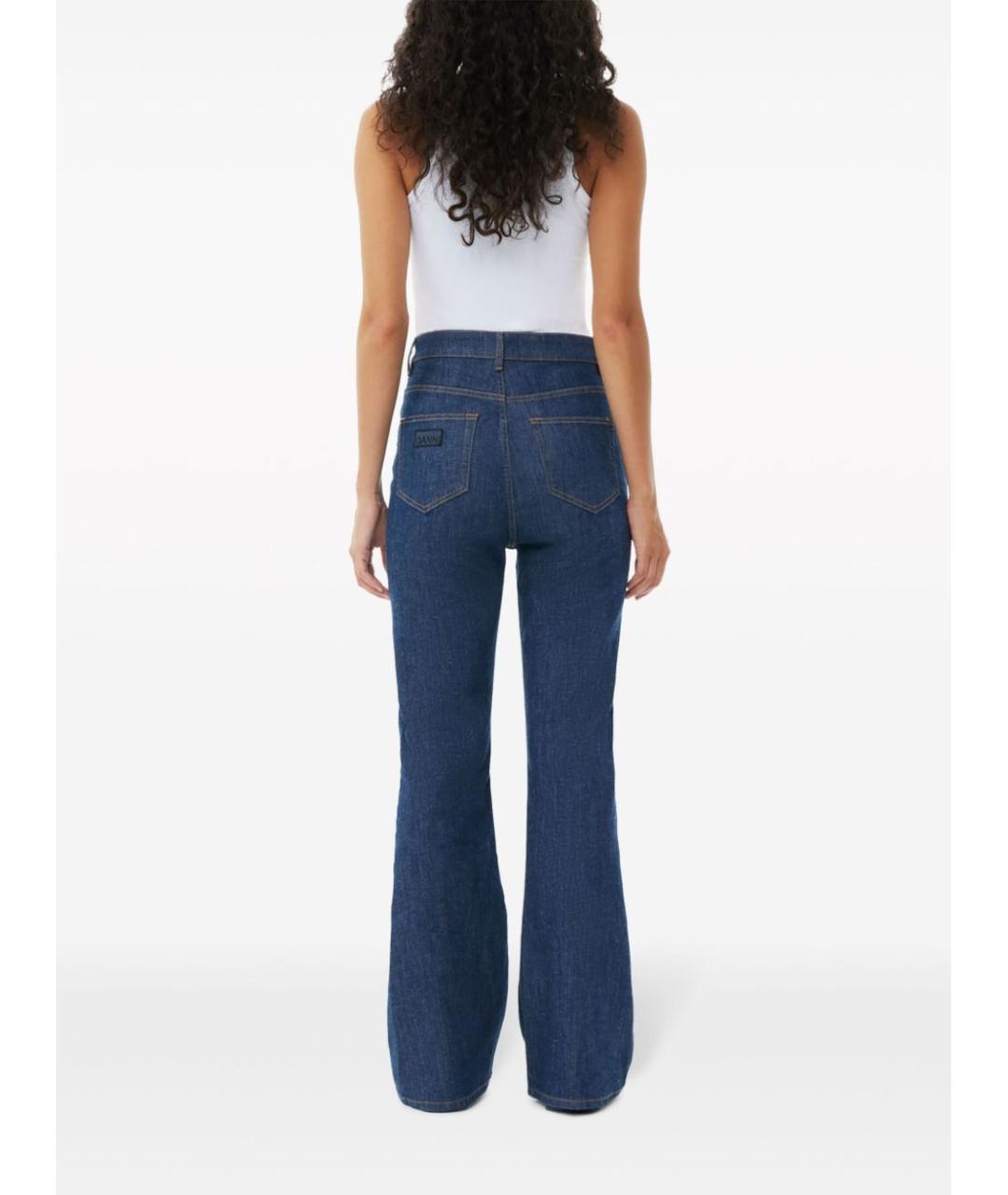 GANNI Белая хлопковая майка, фото 5