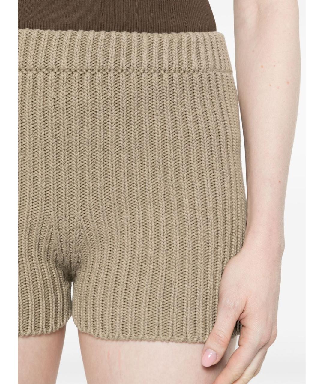MAX MARA Фуксия хлопковые шорты, фото 3