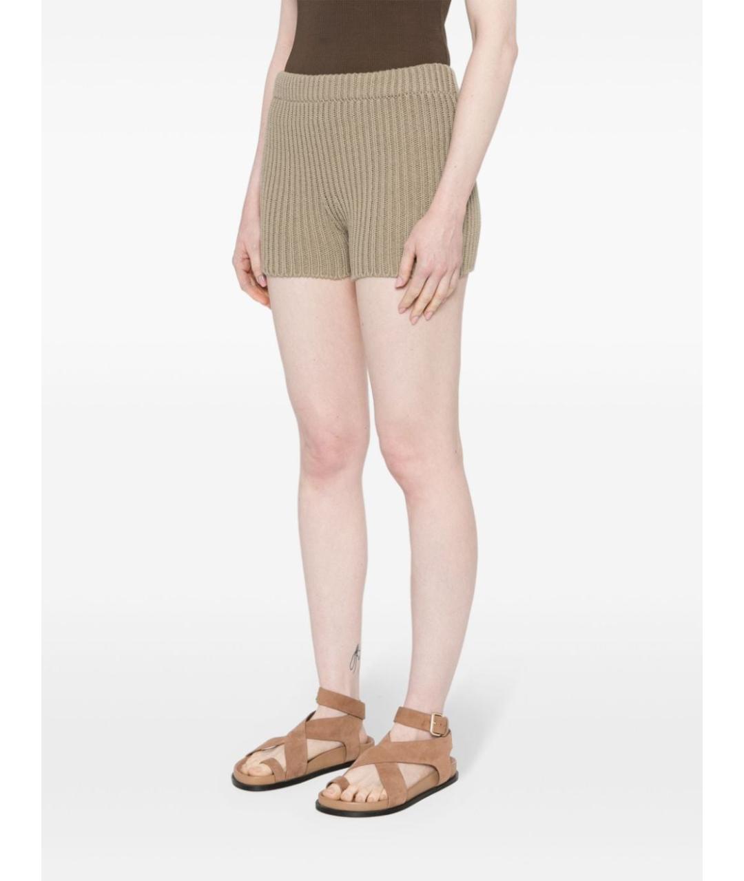MAX MARA Фуксия хлопковые шорты, фото 4