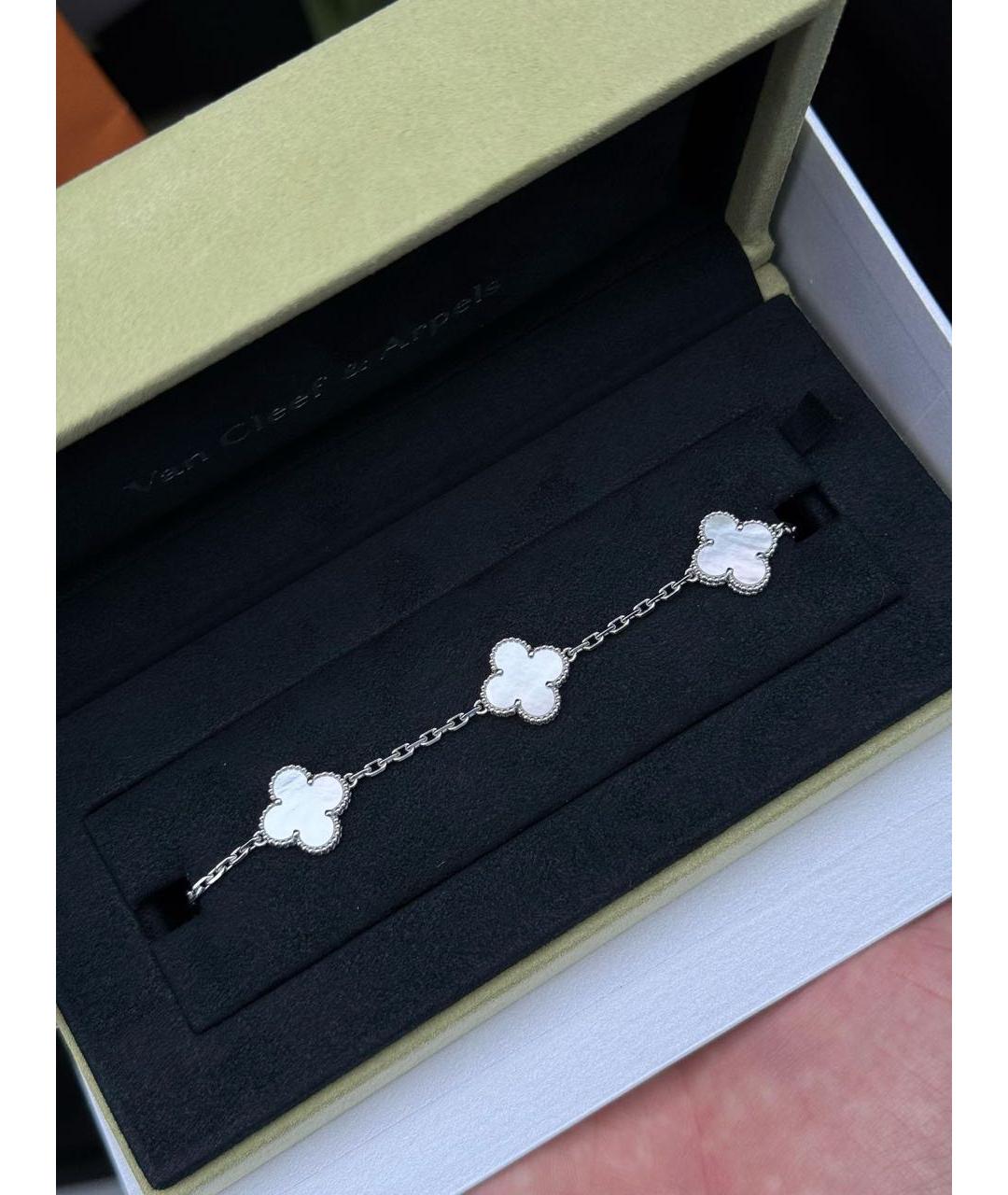 VAN CLEEF & ARPELS Белый браслет из белого золота, фото 3
