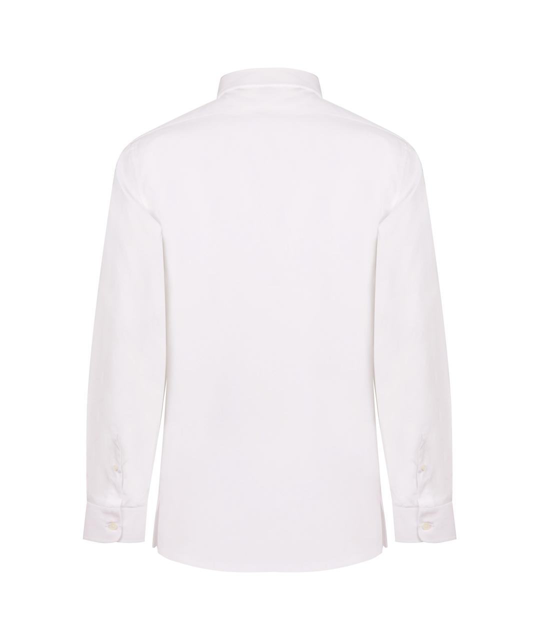 GIVENCHY Белая хлопковая кэжуал рубашка, фото 2
