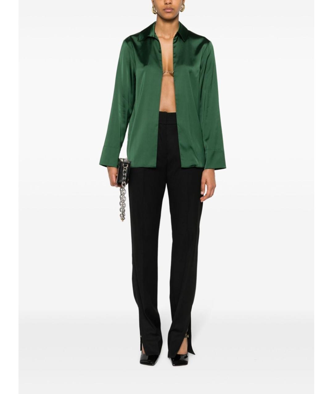 JACQUEMUS Черные хлопковые прямые брюки, фото 3