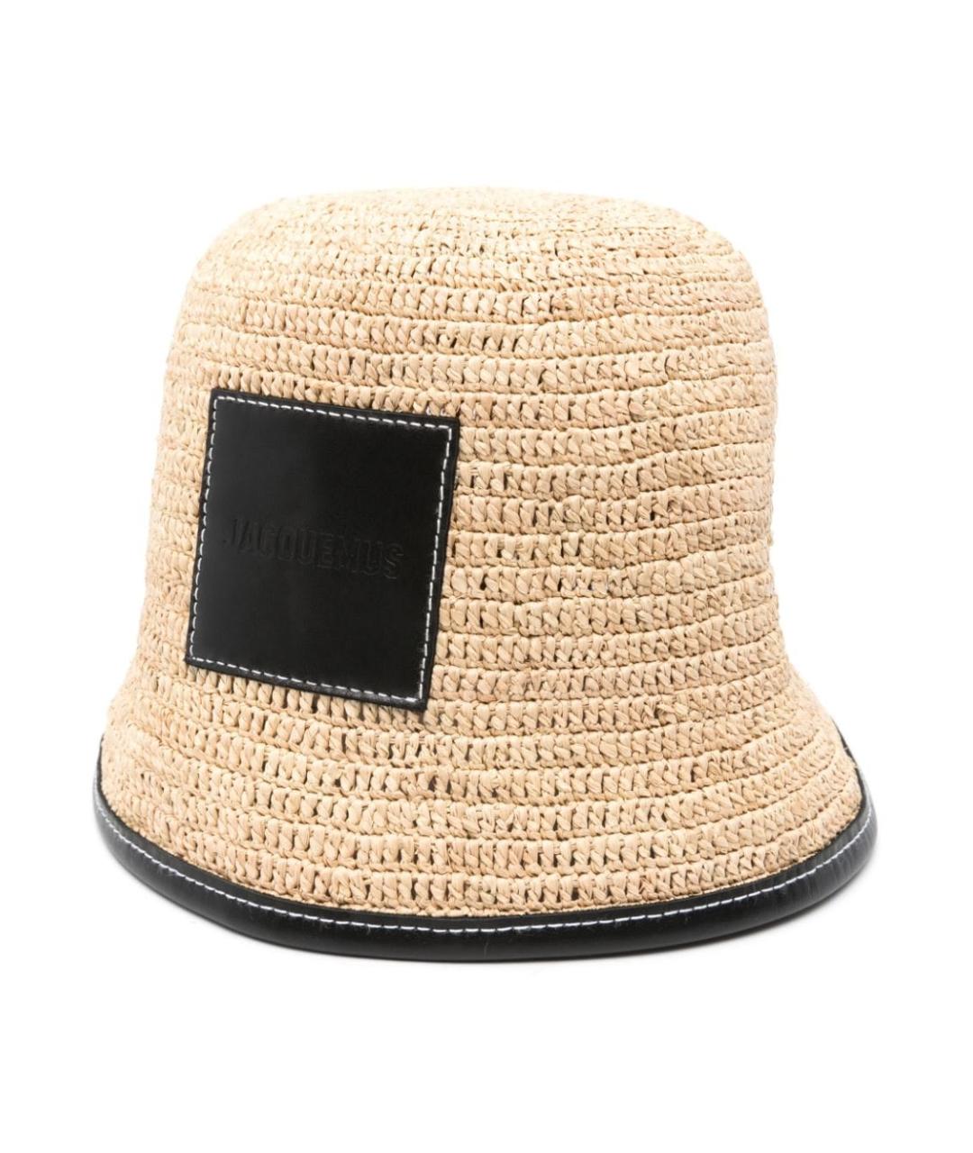 JACQUEMUS Бежевая панама, фото 1