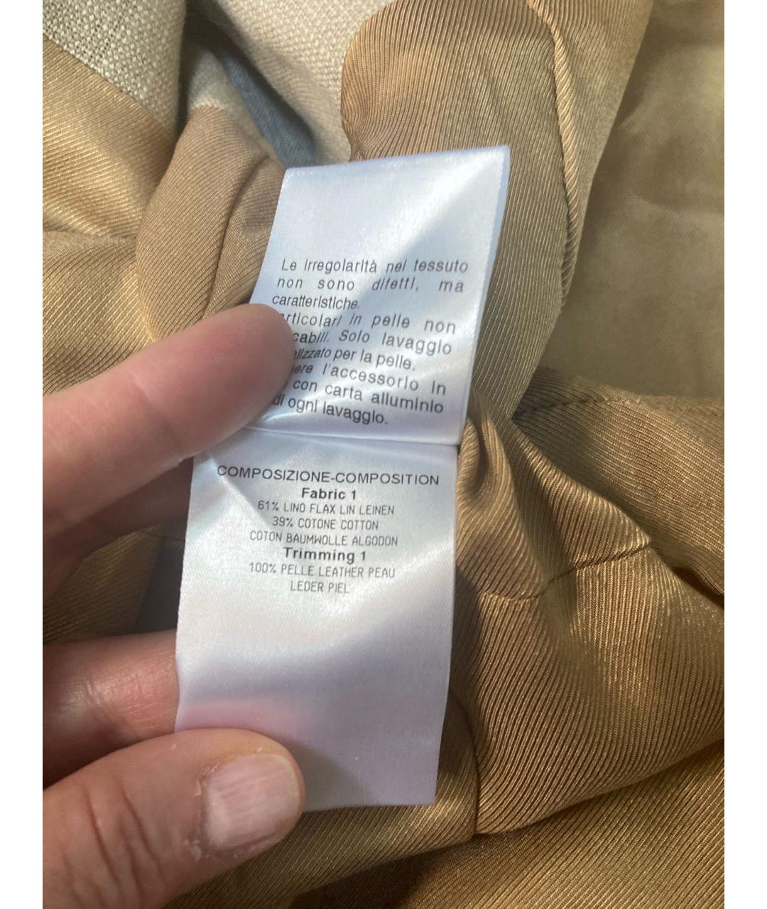 GUCCI Бежевый жилет, фото 8