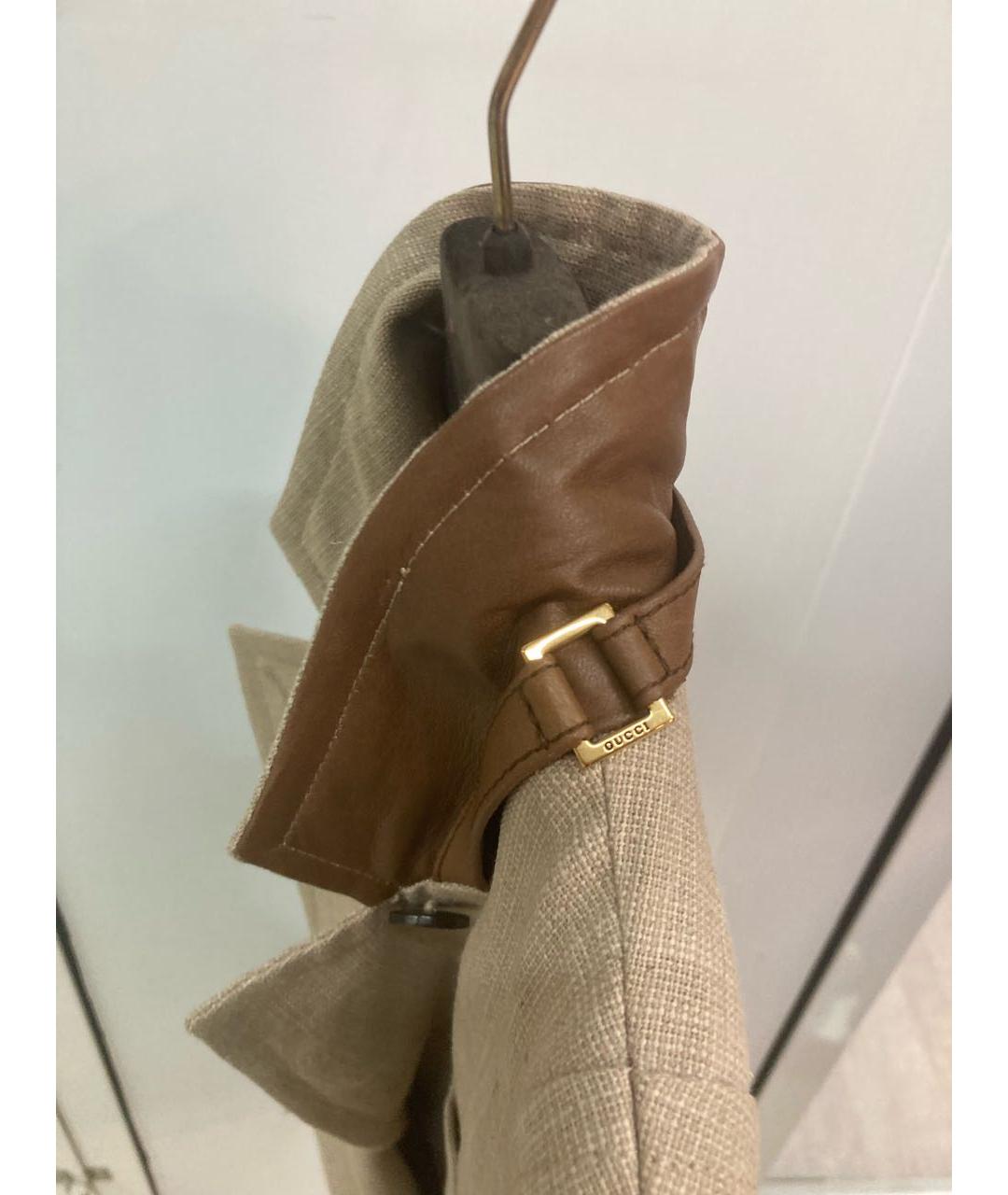 GUCCI Бежевый жилет, фото 4