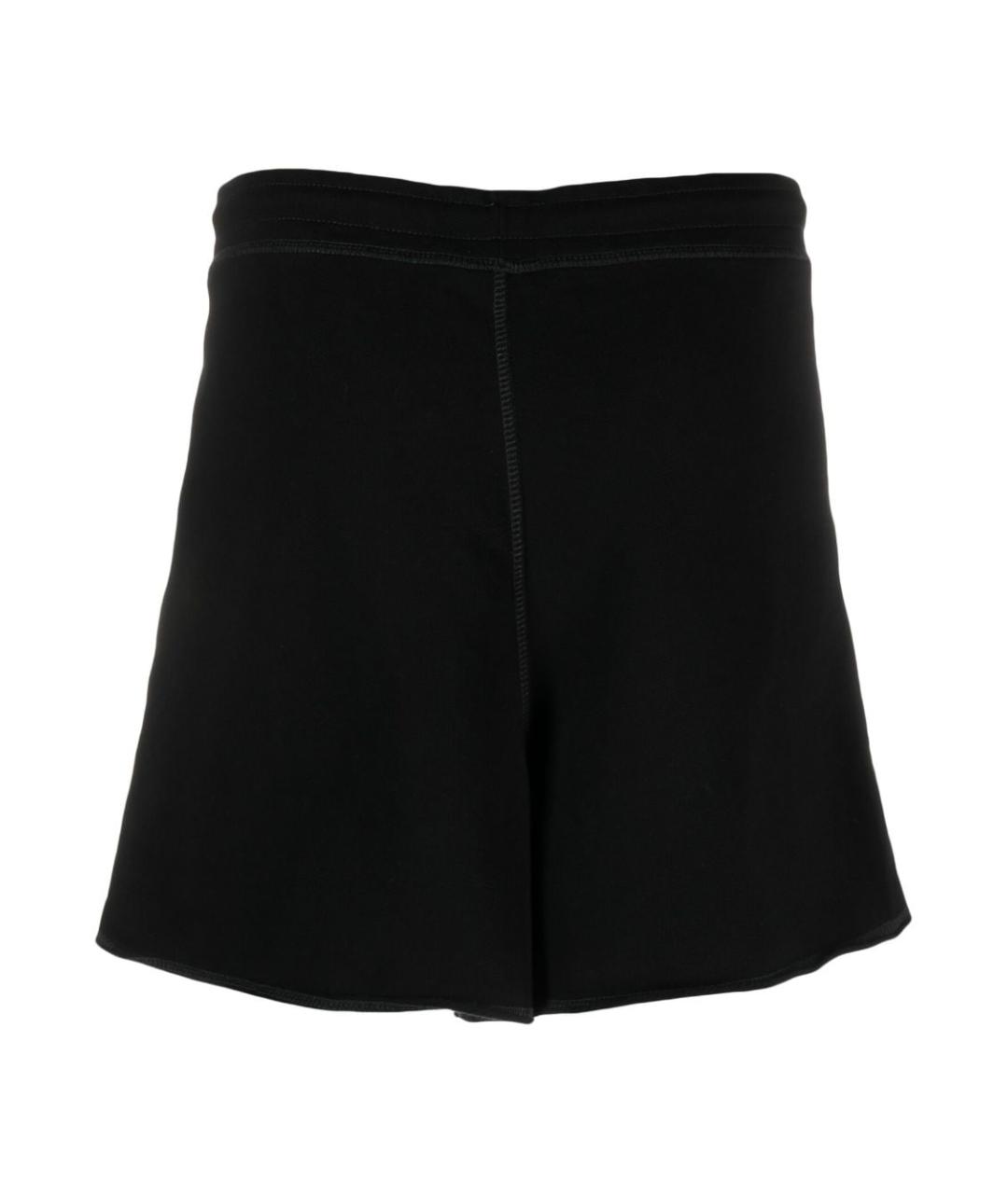 GANNI Черные хлопковые шорты, фото 2