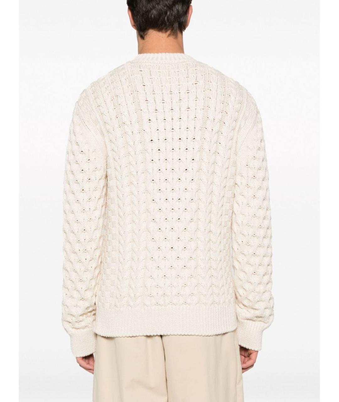 GIVENCHY Бежевый хлопковый джемпер / свитер, фото 4