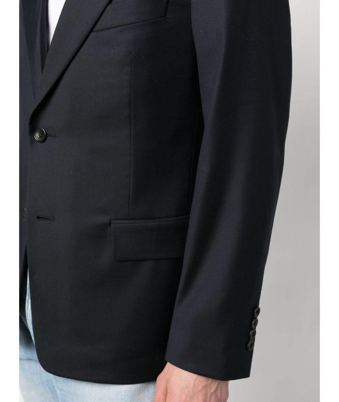 LANVIN Темно-синий пиджак, фото 5