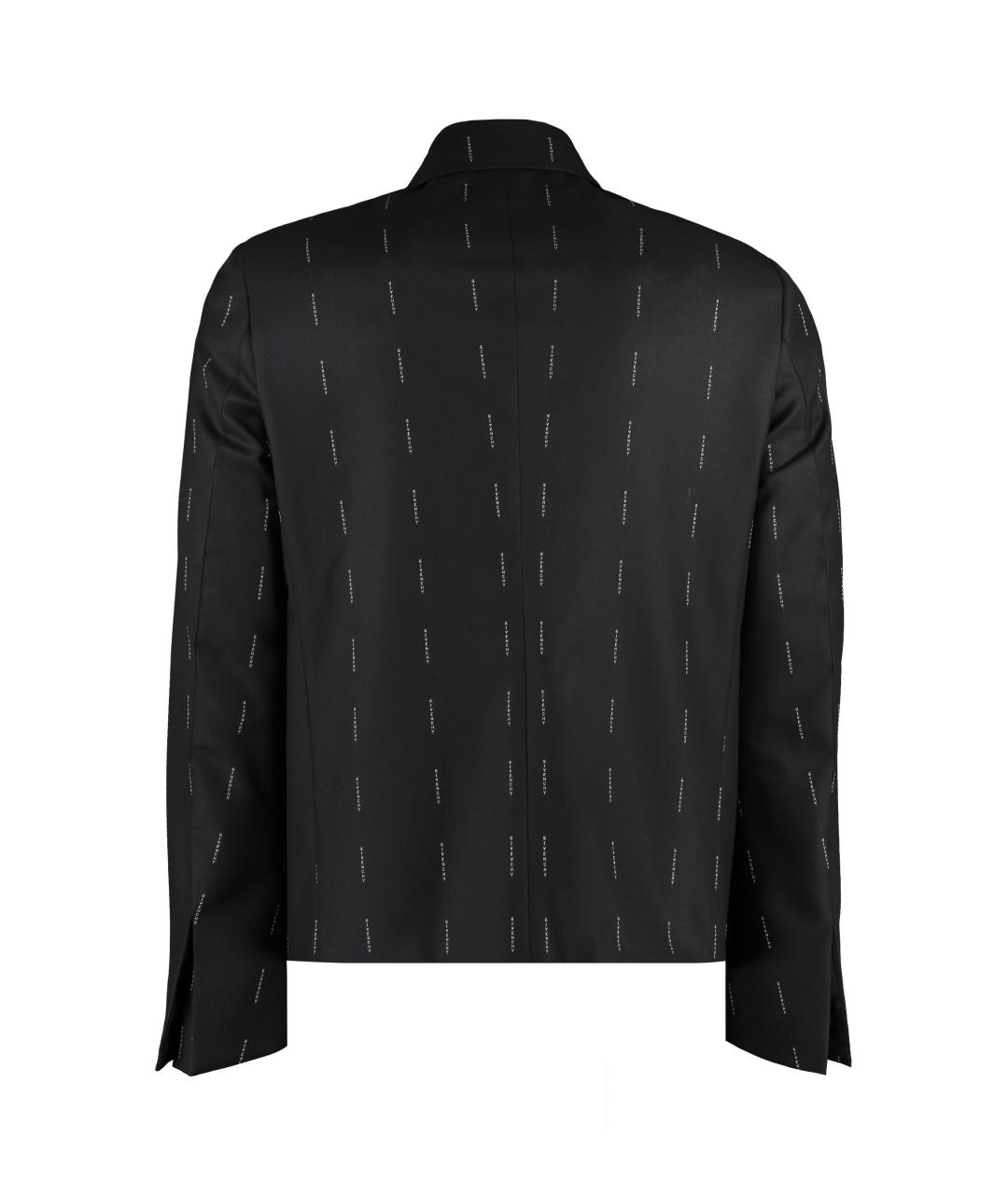 GIVENCHY Черная шерстяная куртка, фото 2