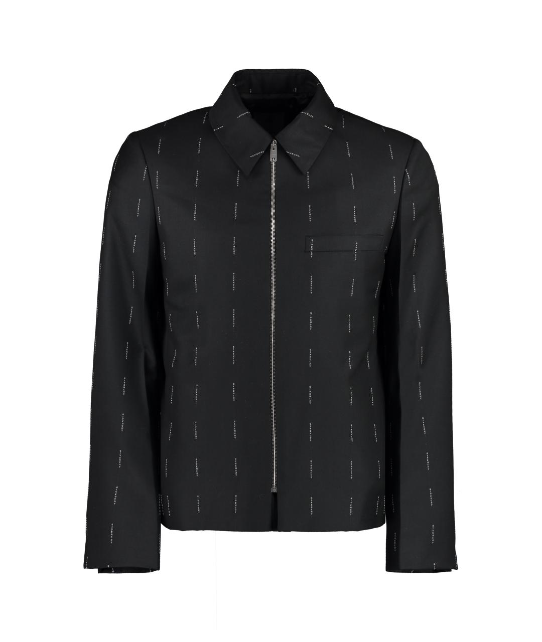 GIVENCHY Черная шерстяная куртка, фото 1