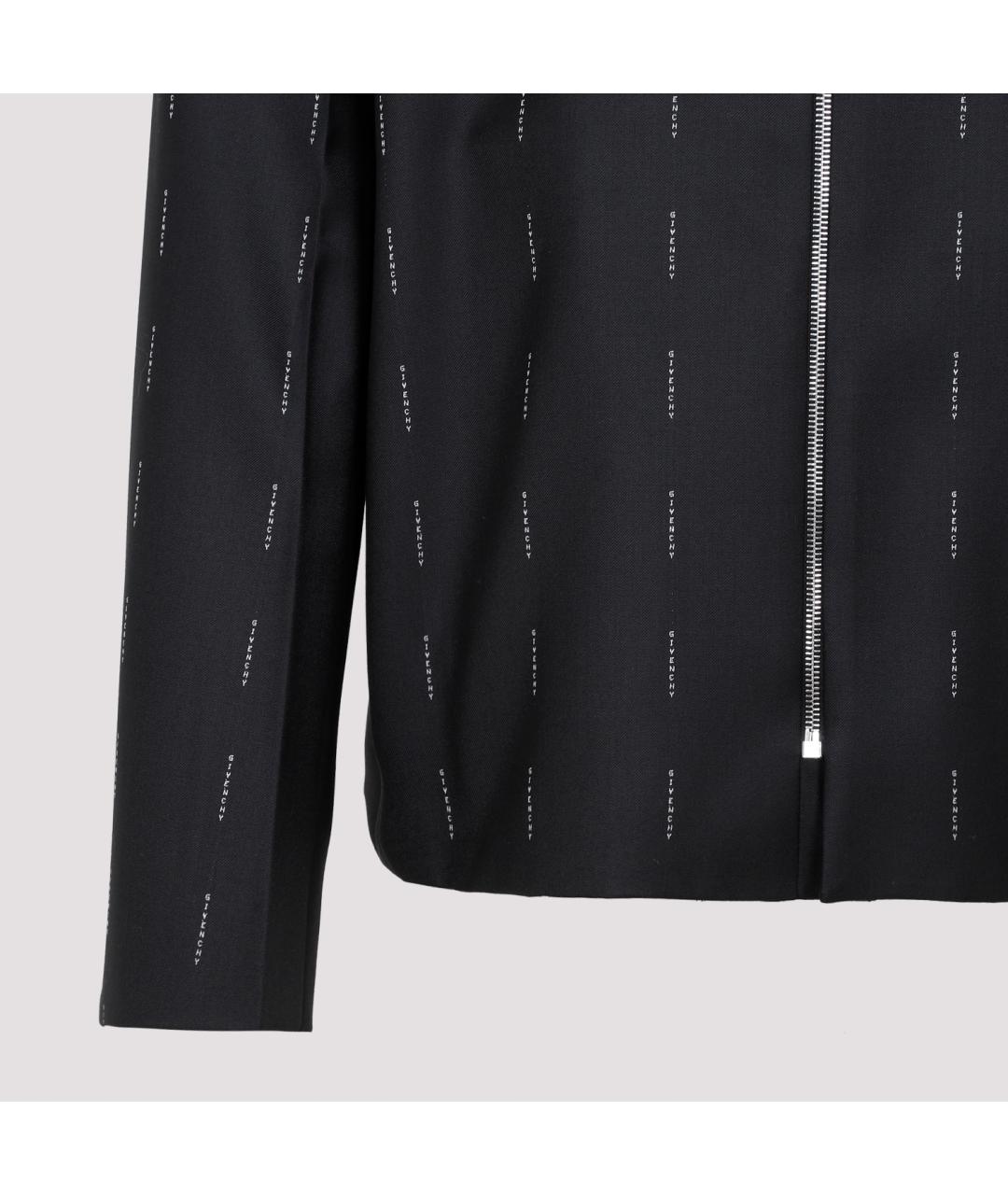 GIVENCHY Черная шерстяная куртка, фото 4