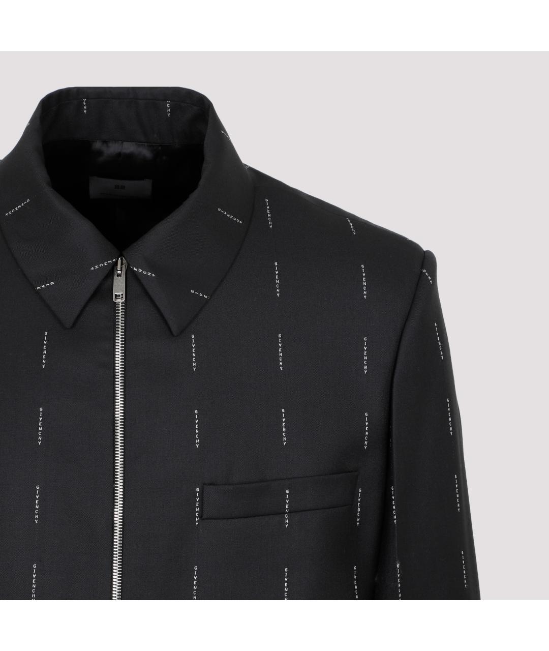 GIVENCHY Черная шерстяная куртка, фото 5