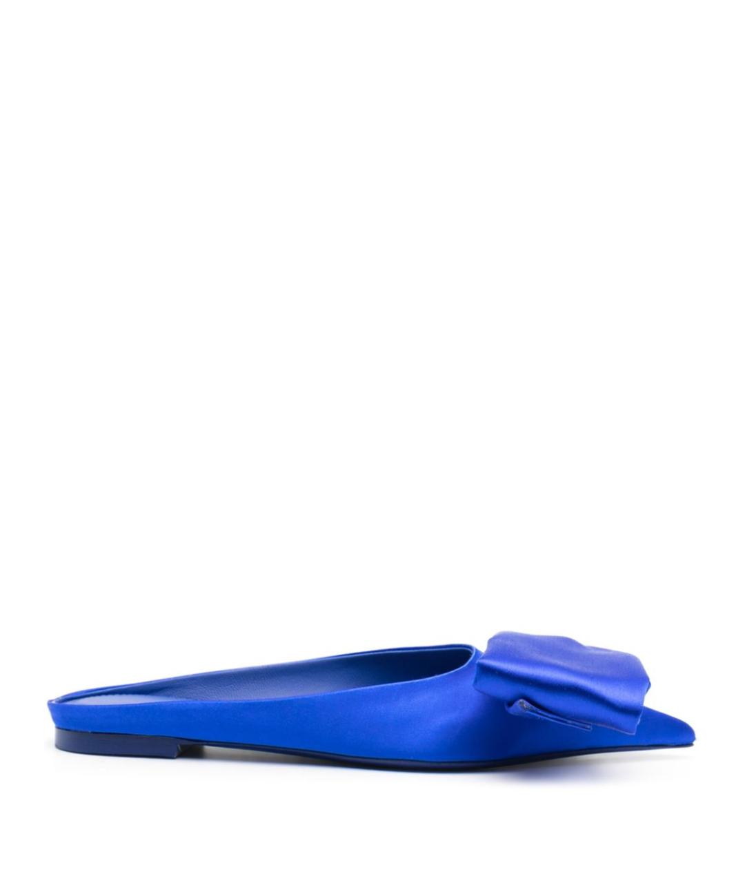 FERRAGAMO Синие мюли, фото 1