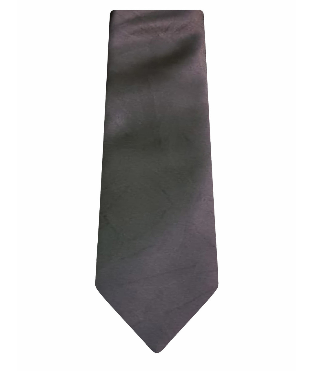 DOLCE&GABBANA Коричневый шелковый галстук, фото 1