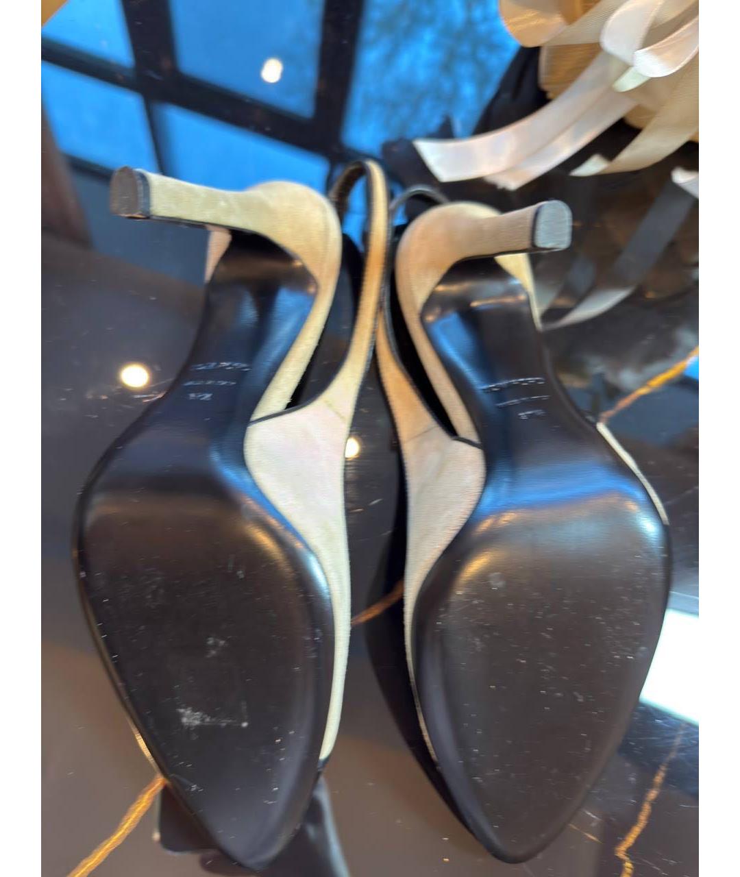 TOM FORD Бежевые кожаные туфли, фото 6