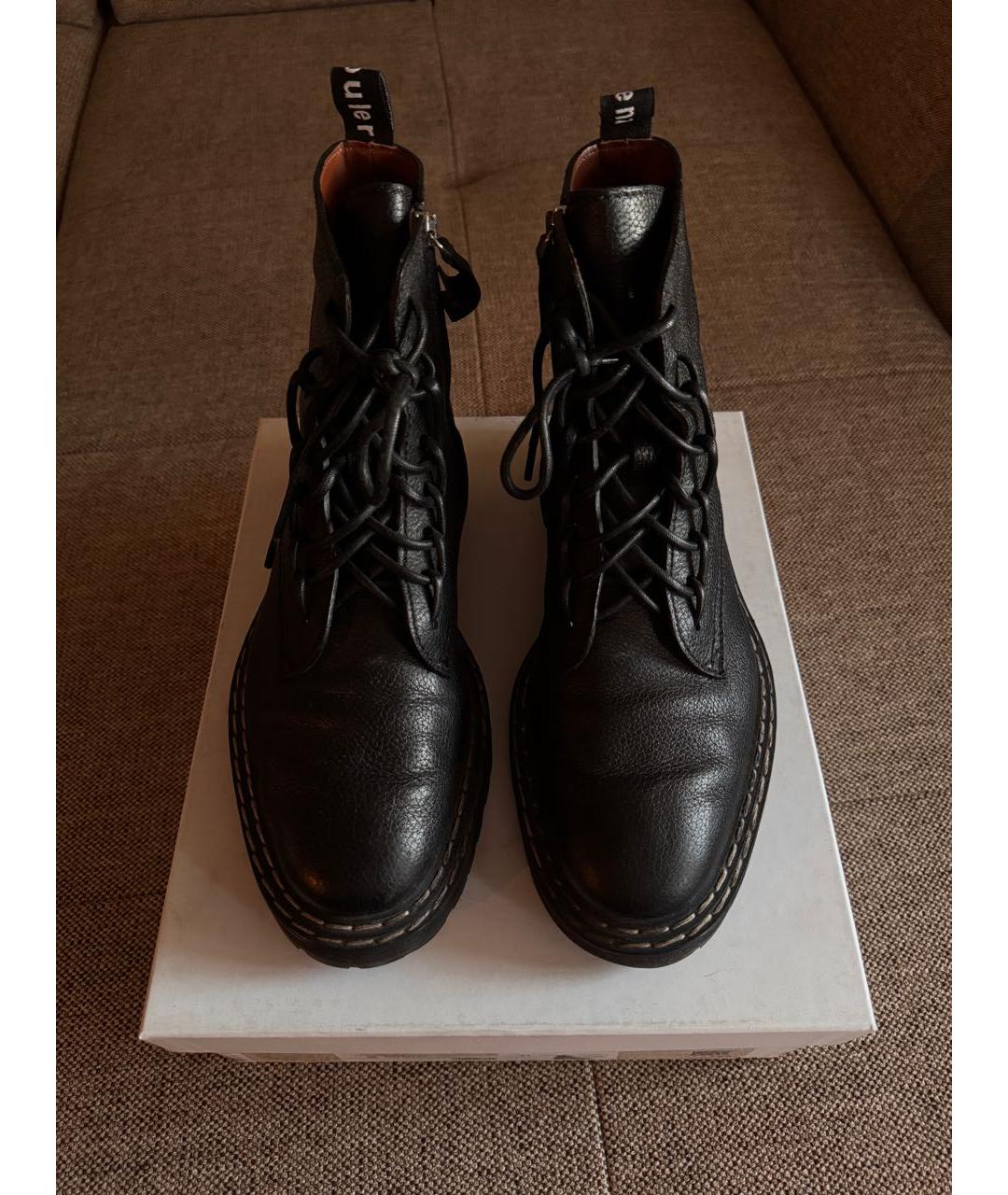 PROENZA SCHOULER Черные кожаные ботинки, фото 2