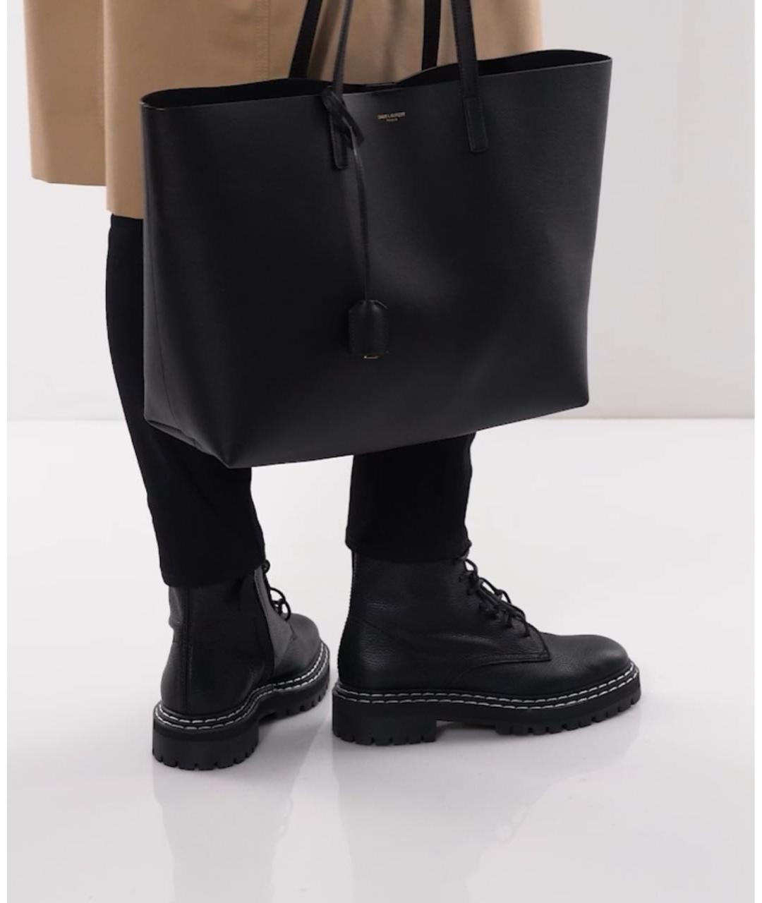 PROENZA SCHOULER Черные кожаные ботинки, фото 8