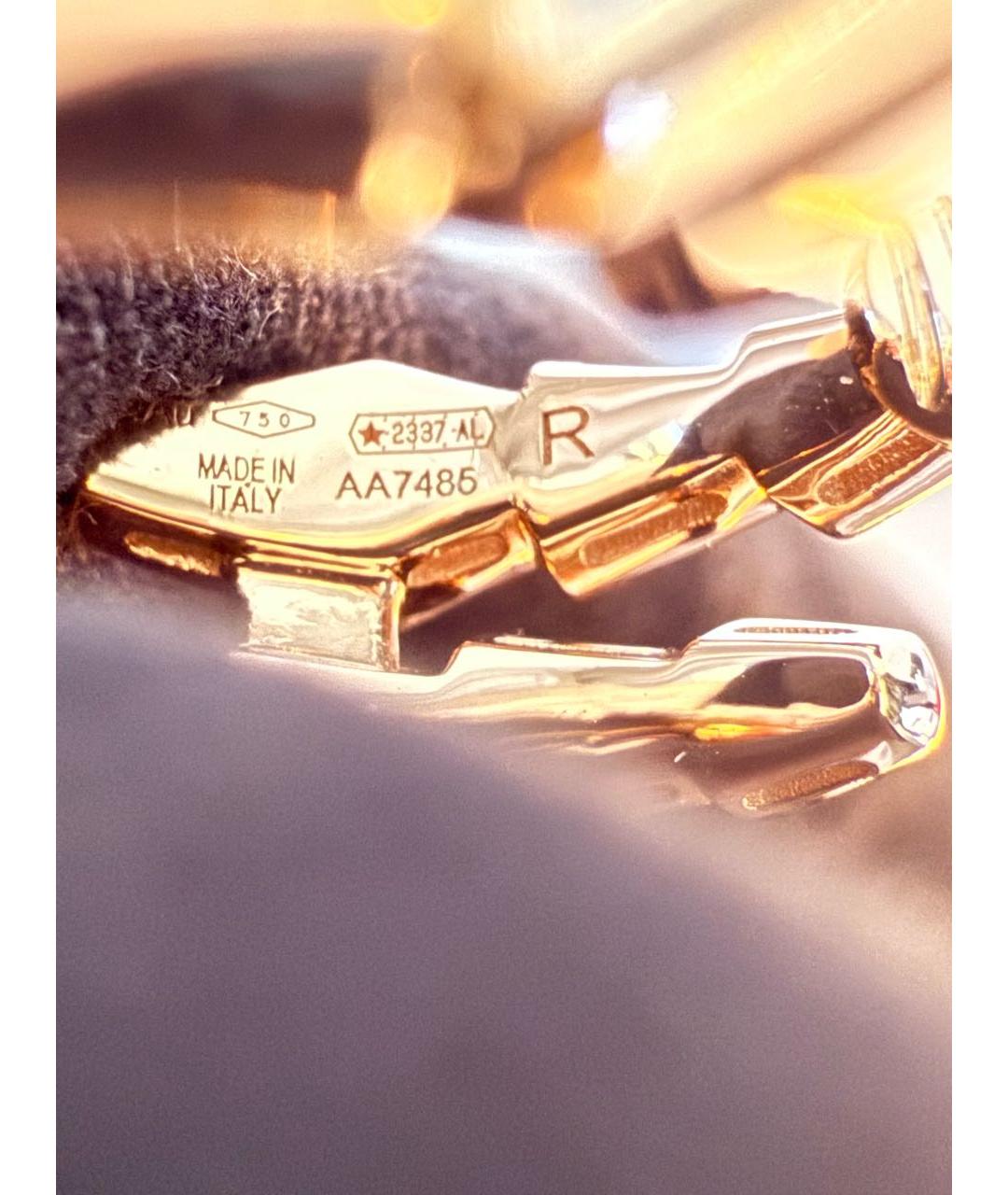 BVLGARI Золотые серьги из розового золота, фото 8