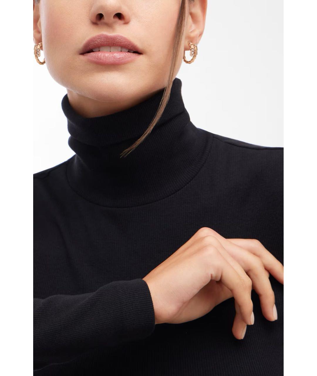 BVLGARI Золотые серьги из розового золота, фото 2