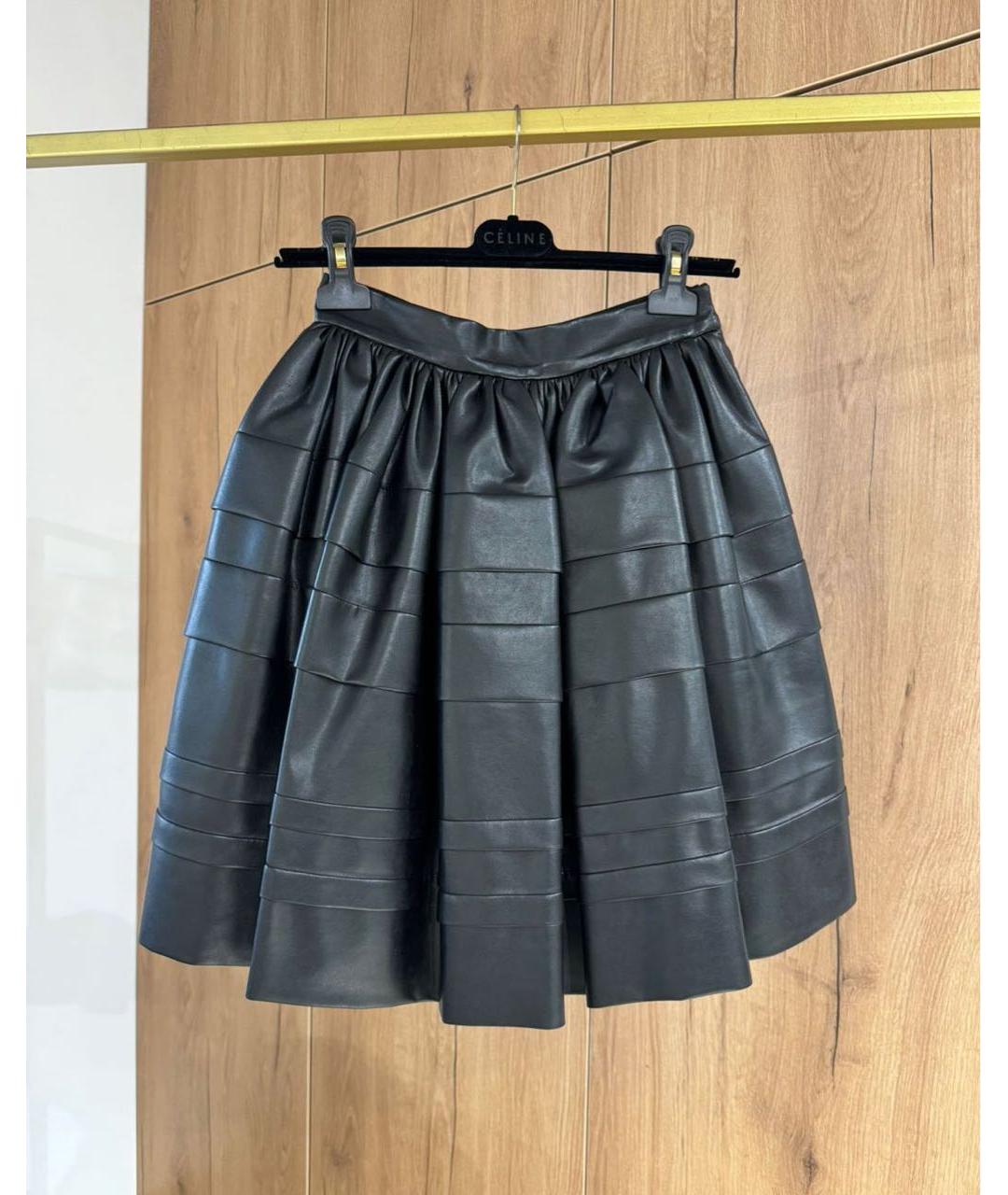 ERMANNO SCERVINO Черная юбка миди, фото 3