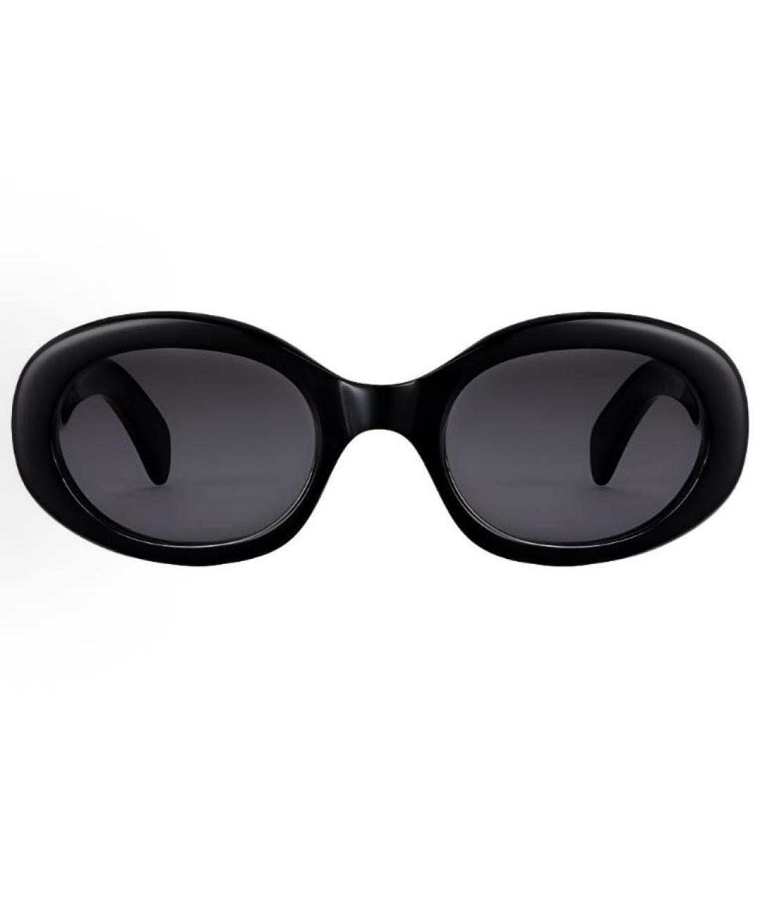CELINE Черные пластиковые солнцезащитные очки, фото 2