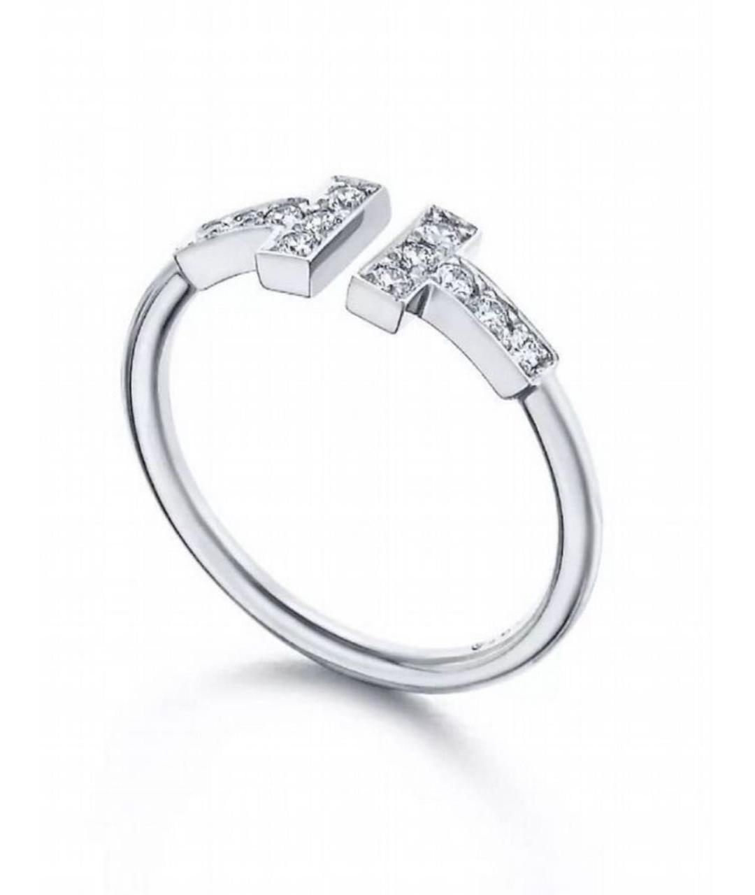 TIFFANY&CO Кольцо из белого золота, фото 6
