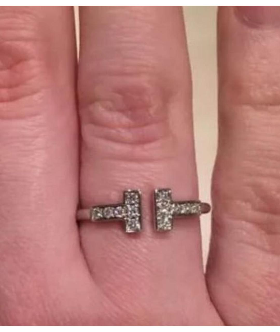 TIFFANY&CO Кольцо из белого золота, фото 5