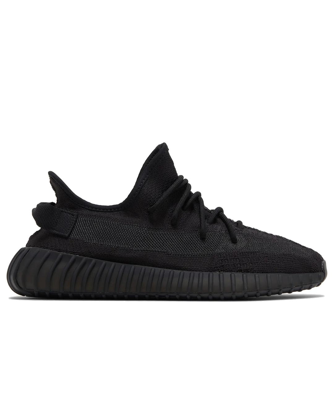 ADIDAS YEEZY Черные текстильные кроссовки, фото 1