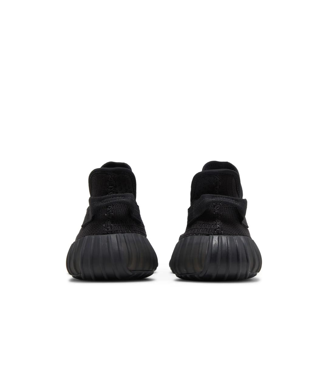 ADIDAS YEEZY Черные текстильные низкие кроссовки / кеды, фото 3