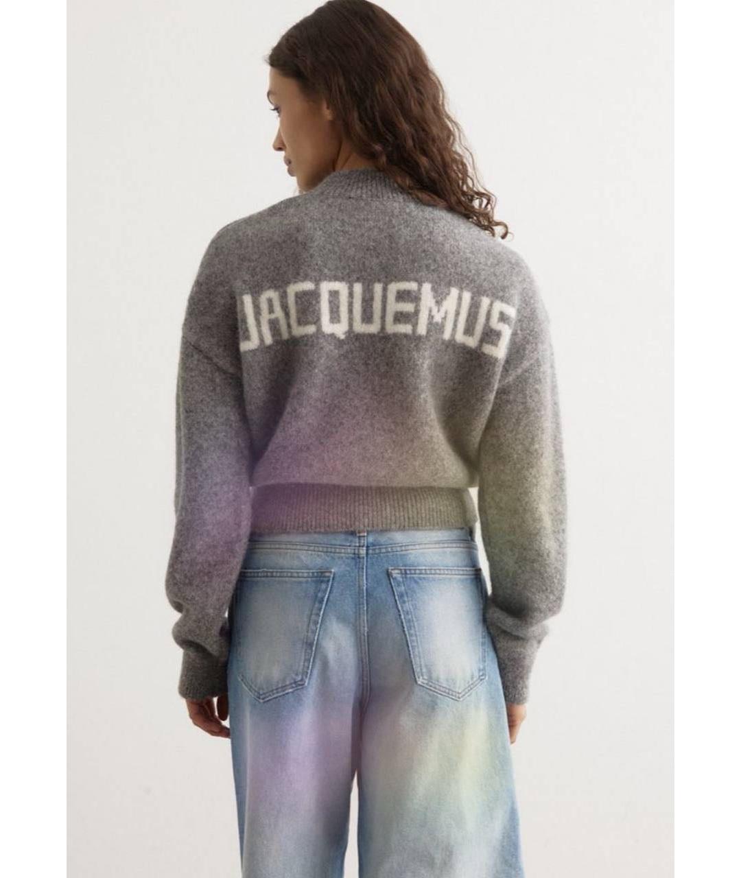 JACQUEMUS Серый джемпер / свитер, фото 3